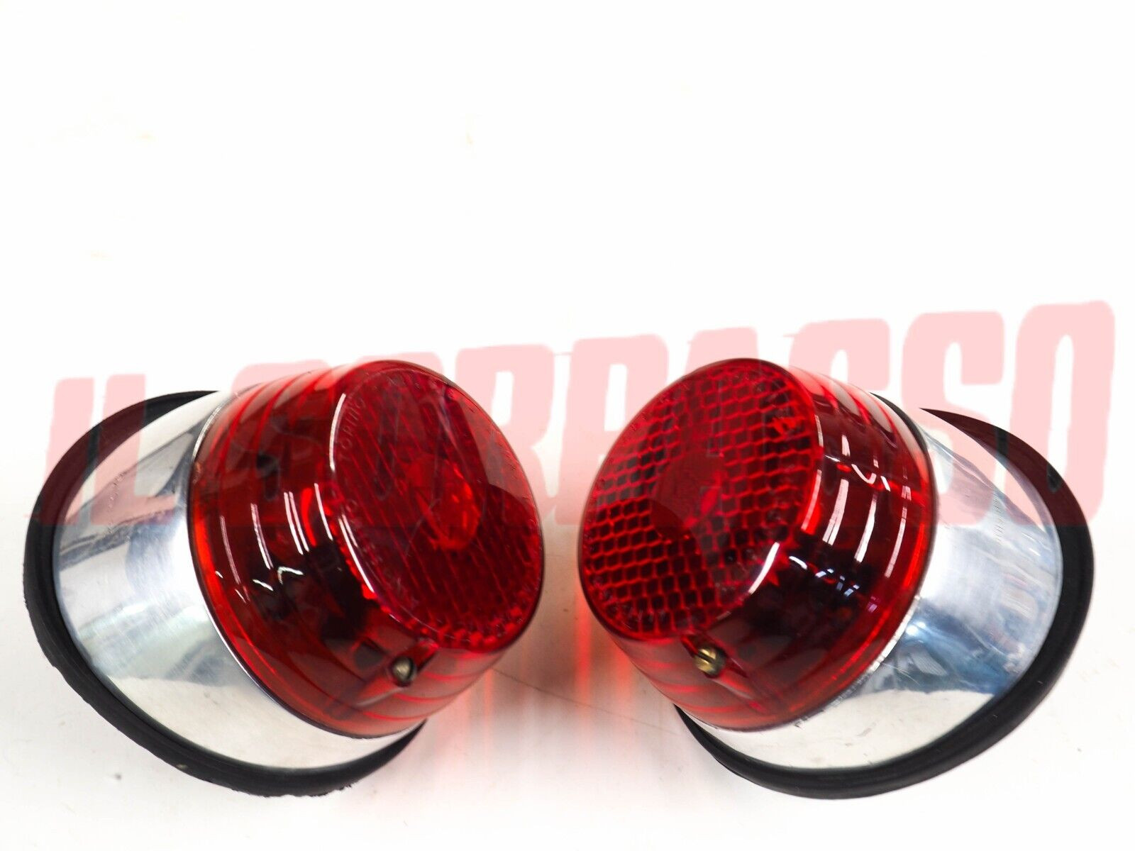 FANALI FARI POSTERIORI + GUARNIZIONI FIAT TOPOLINO C BELVEDERE ALTISSIMO