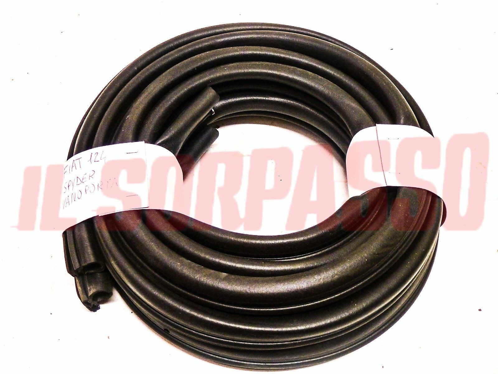 GUARNIZIONI VANO PORTA DESTRA + SINISTRA FIAT 124 SPIDER + ABARTH TUTTI TIPI