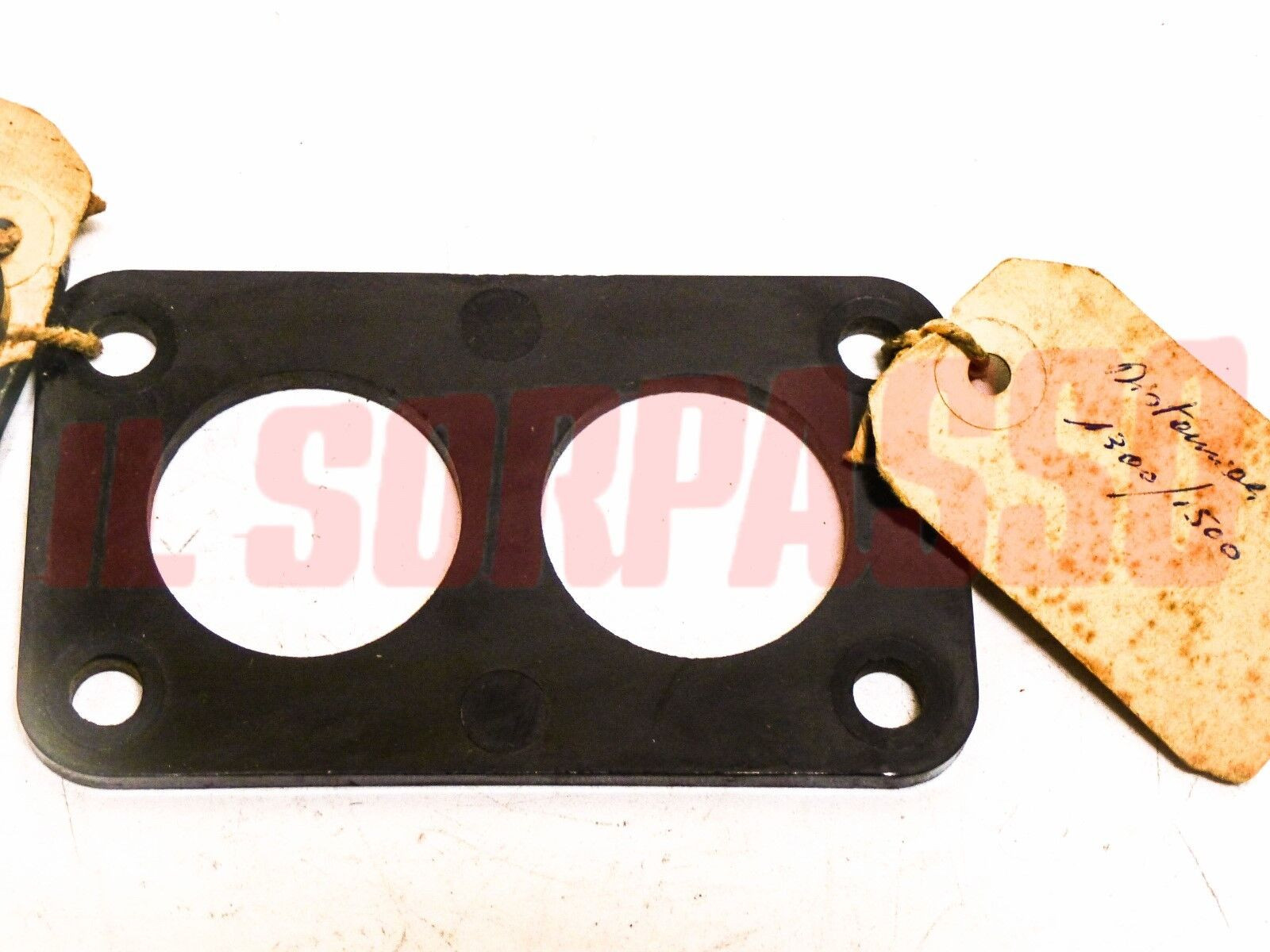 DISTANZIALE CARBURATORE IN BACHELITE FIAT 1300 1500 BERLINA  ORIGINALE