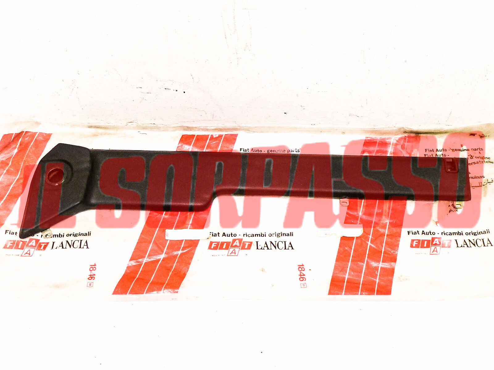 EBANISTERIA NERA PROFILO PANNELLO PORTA ANTERIORE DESTRA  FIAT ARGENTA ORIGINALE