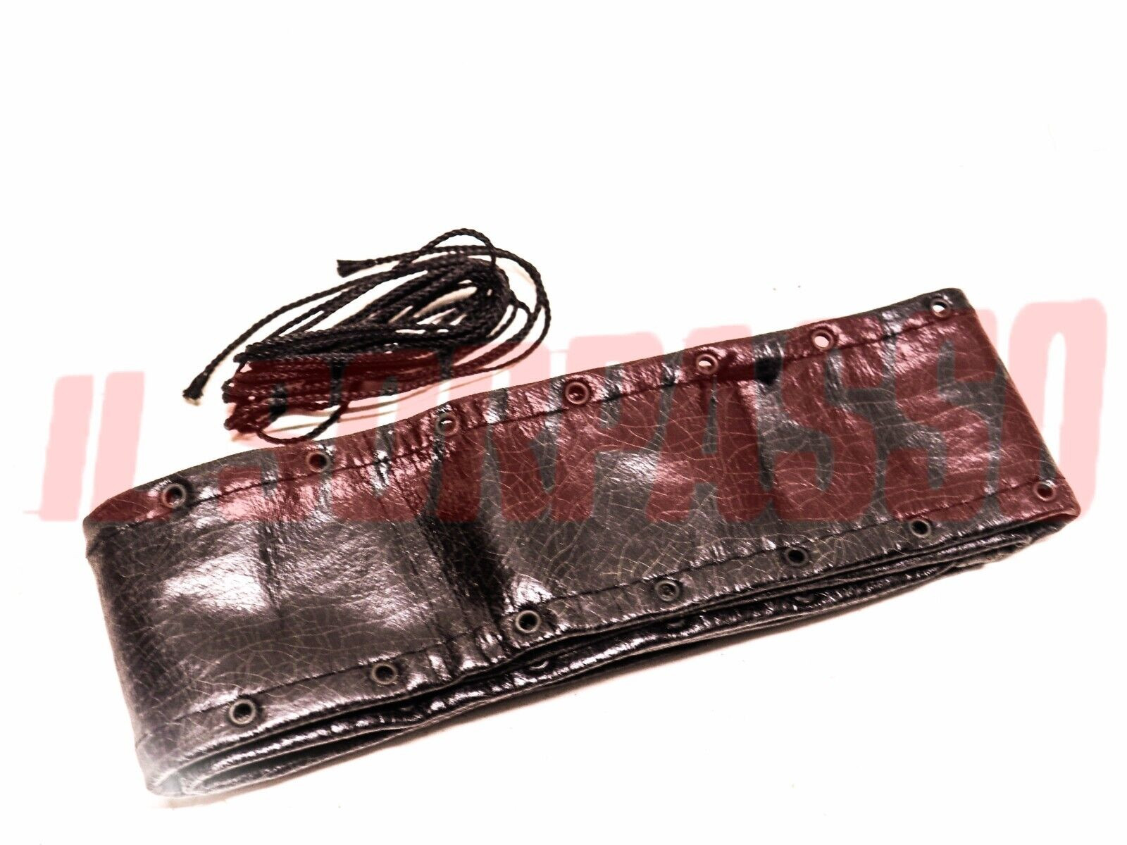 COPRI VOLANTE NERO CON FILO FIAT 500 600 850 124 125 126 127 128 A112 ABARTH