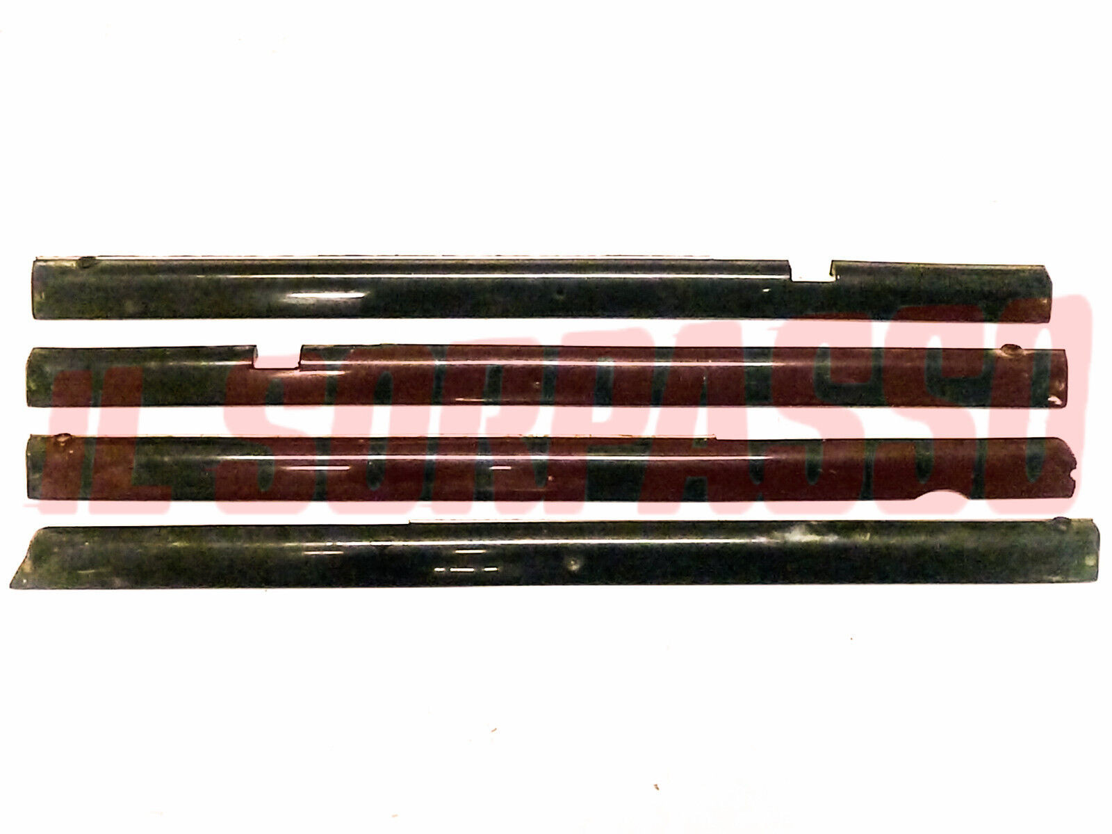 EBANISTERIE PROFILI SUPERIORI PANNELLI PORTA FIAT 1500 L 1800 2100 2300 BERLINA