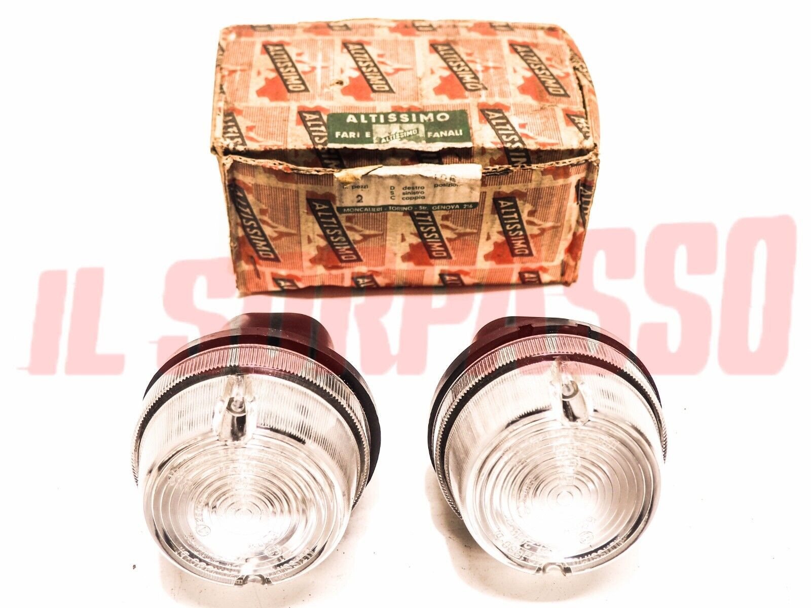 FANALINI FRECCE ANTERIORI FIAT CAMION OM 625 643 645 650 662 683 690 ALTISSIMO