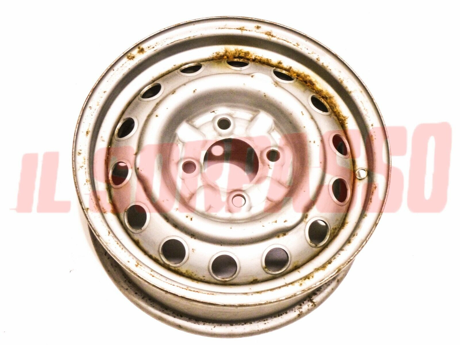 CERCHIO RUOTA 14 CON BUGNE ALFA ROMEO GT DUETTO GIULIA 5,5 X 14 ORIGINALE
