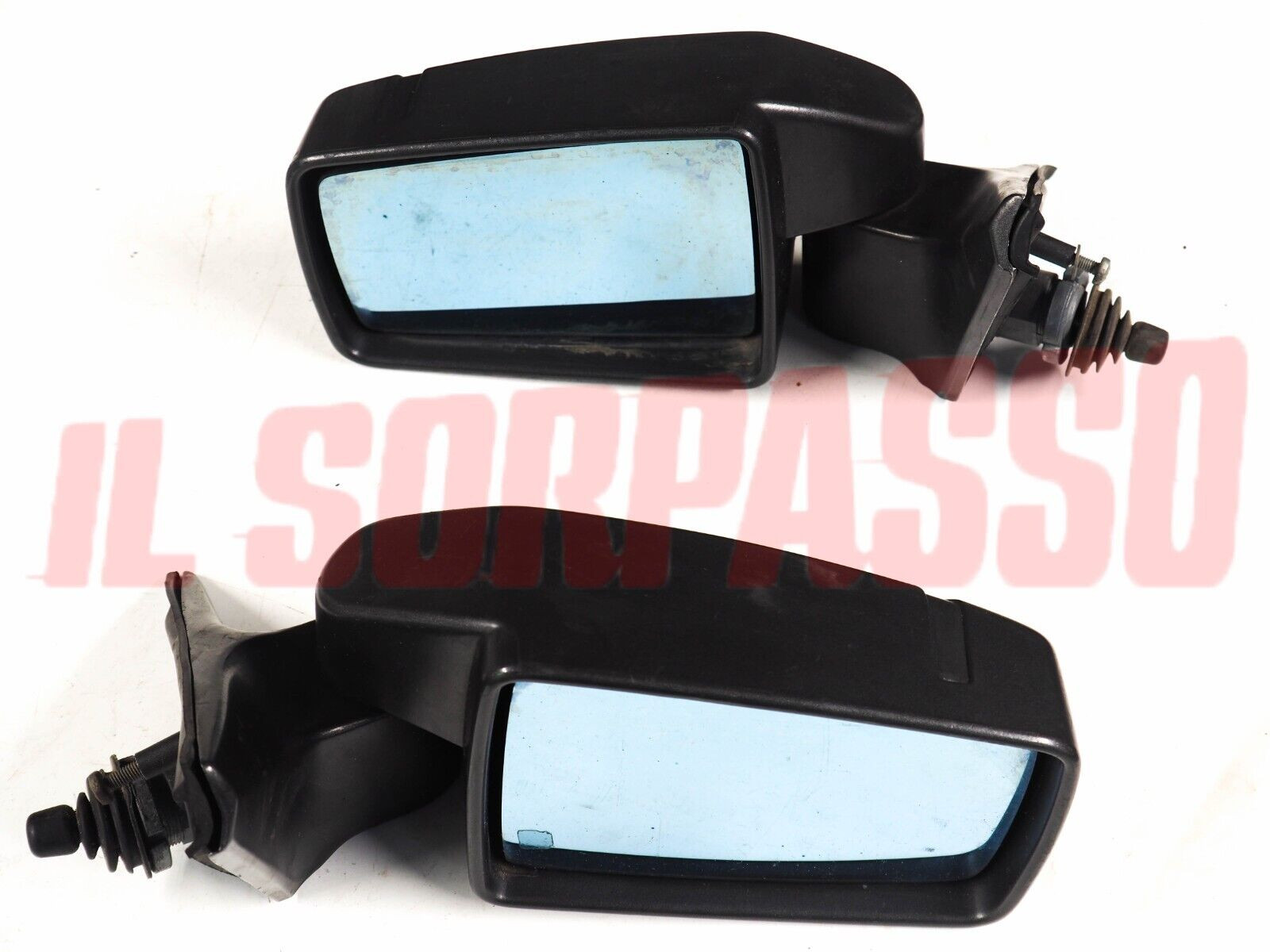 SPECCHI SPECCHIETTI RETROVISORI DESTRO + SINISTRO ALFA ROMEO 75 TURBO 1 SERIE