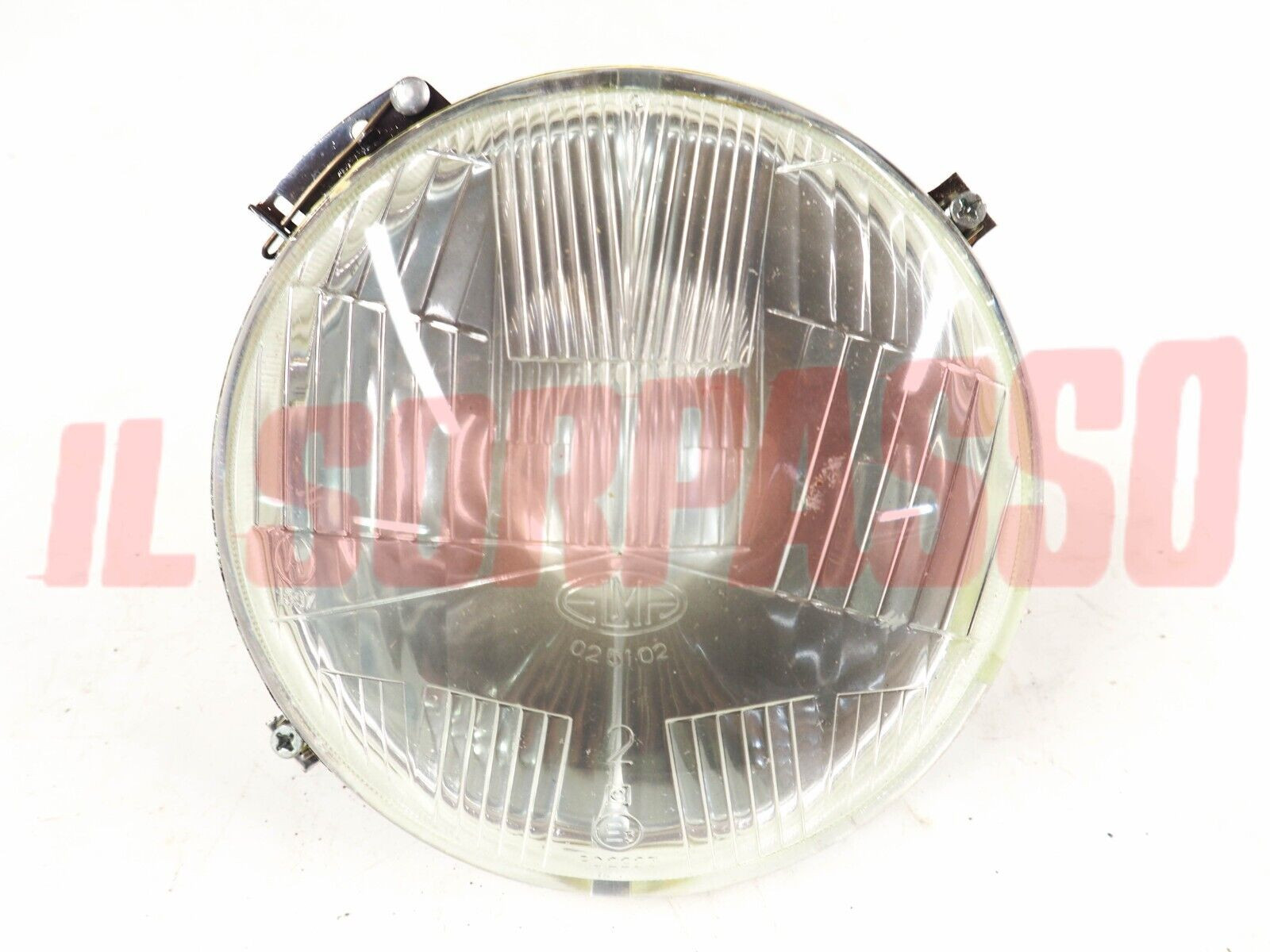 GRUPPO OTTICO FANALE FARO ESTERNO FIAT 850 FAMILIARE 1300 1500 BERLINA 2S ELMA