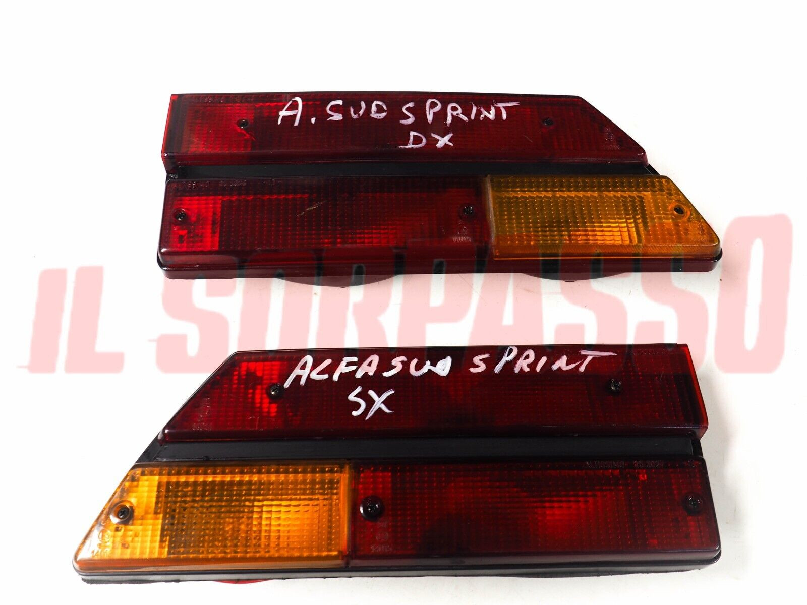 FANALI POSTERIORI DESTRO + SINISTRO ALFA ROMEO ALFA SUD SPRINT ALTISSIMO
