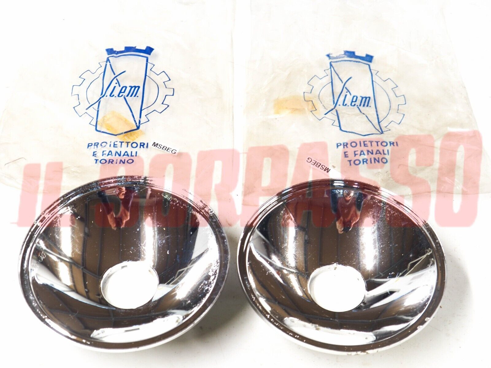 PARABOLE GRUPPI OTTICI FANALI FARI FIAT 500 N D - 600 + MULTIPLA AR 51 59 SIEM