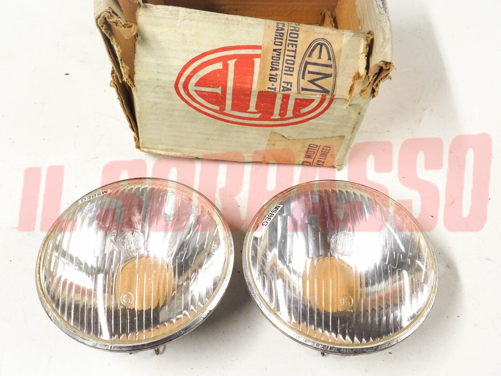 GRUPPI OTTICI FANALI FARI FIAT 500 N D 600 MULTIPLA AR 51 59 NO OSCURATORE ELMA