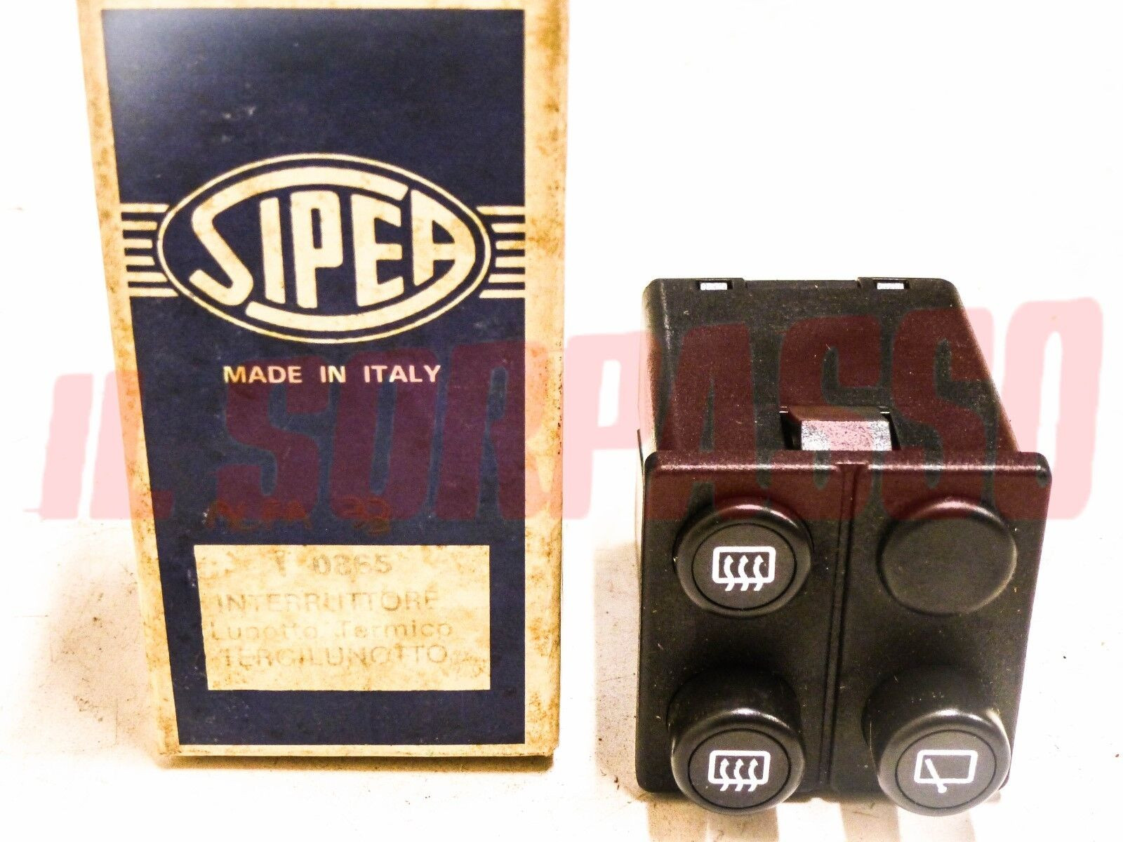 INTERRUTTORE TERGI LUNOTTO ALFA ROMEO 33 ORIGINALE SIPEA