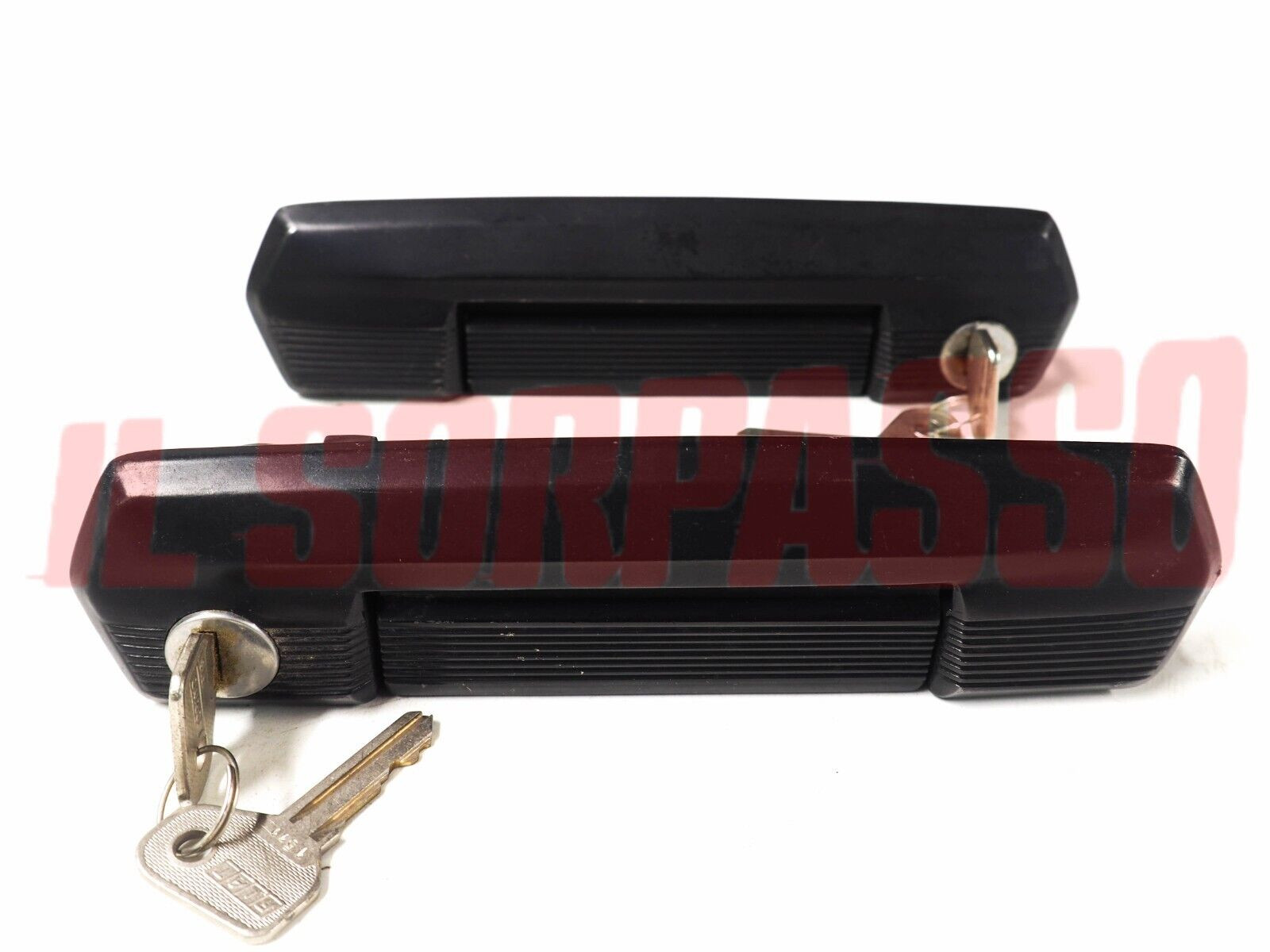 IMPARIGLIO MANIGLIE PORTE DESTRA SINISTRA FIAT 131 RACING ORIGINALI