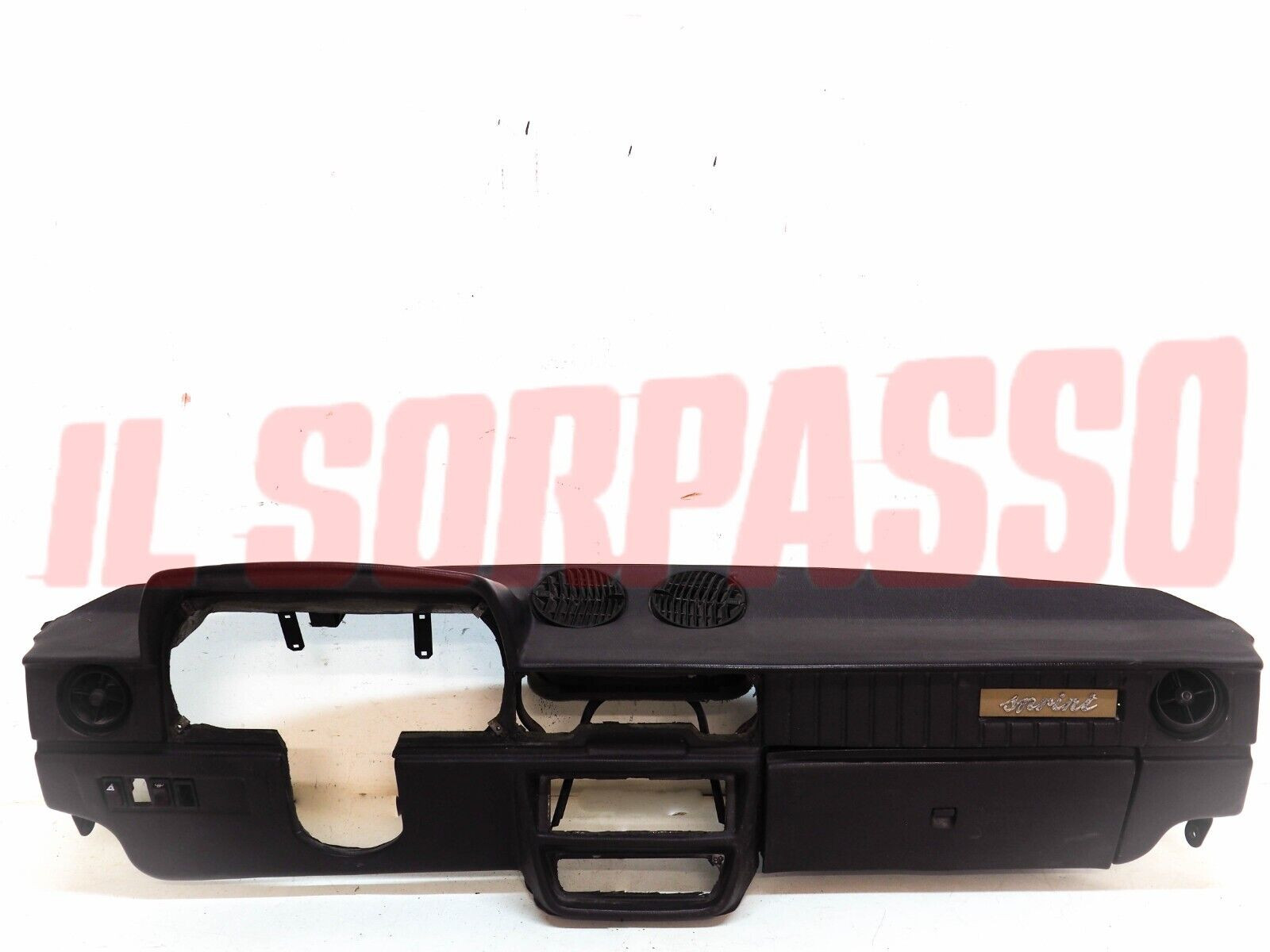 PLANCIA RIVESTIMENTO CRUSCOTTO + CASSETTO + SCRITTA ALFA SUD SPRINT ORIGINALE