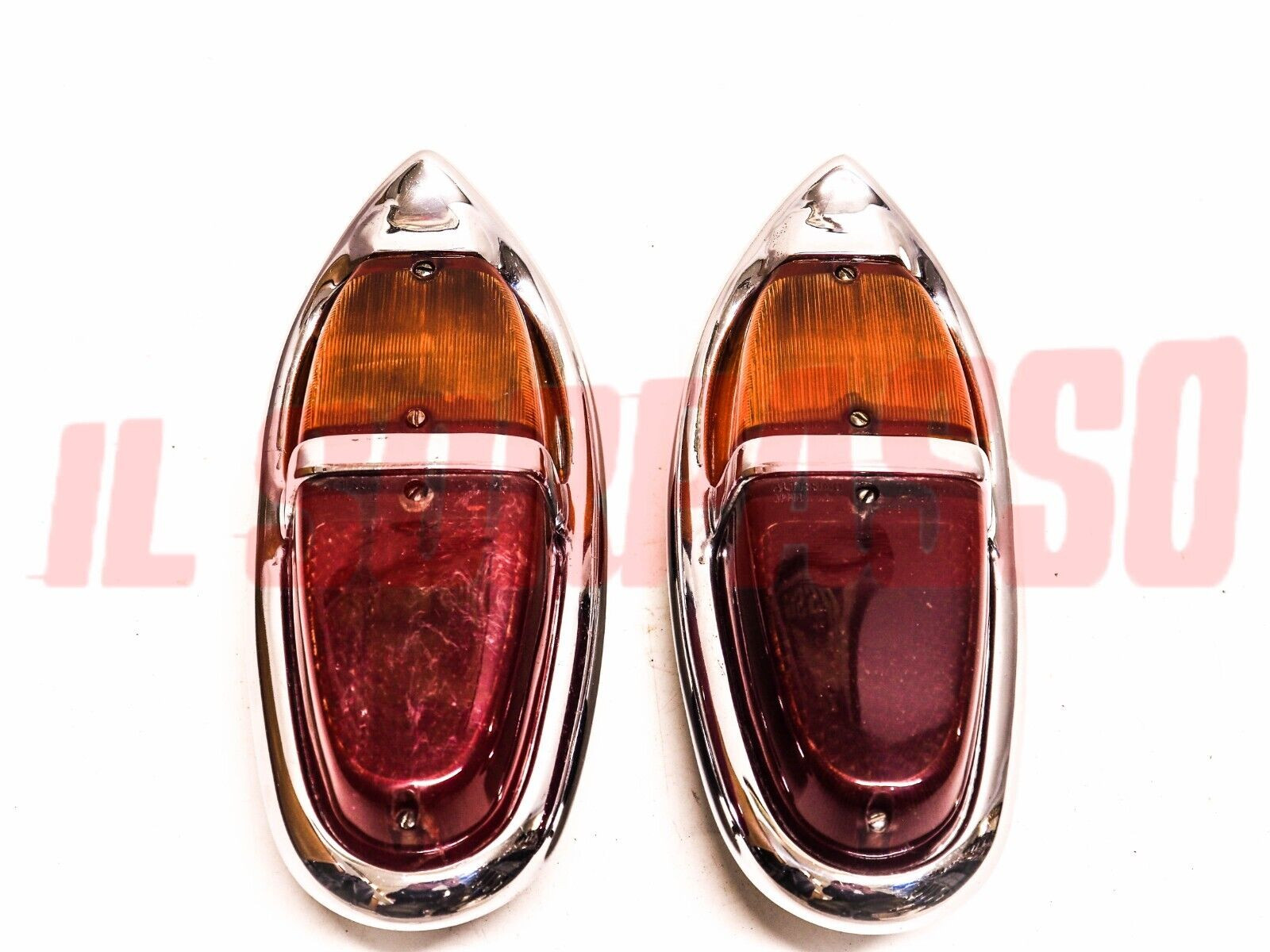 FANALI POSTERIORI FIAT 1100 TV TRASPORMABILE SPIDER ORIGINALI ALTISSIMO