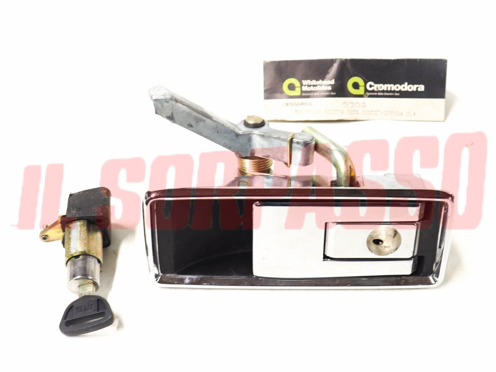 MANIGLIA PORTA DESTRA + BLOCCHETTO LANCIA BETA COUPE - HPE - SPIDER 1 SERIE