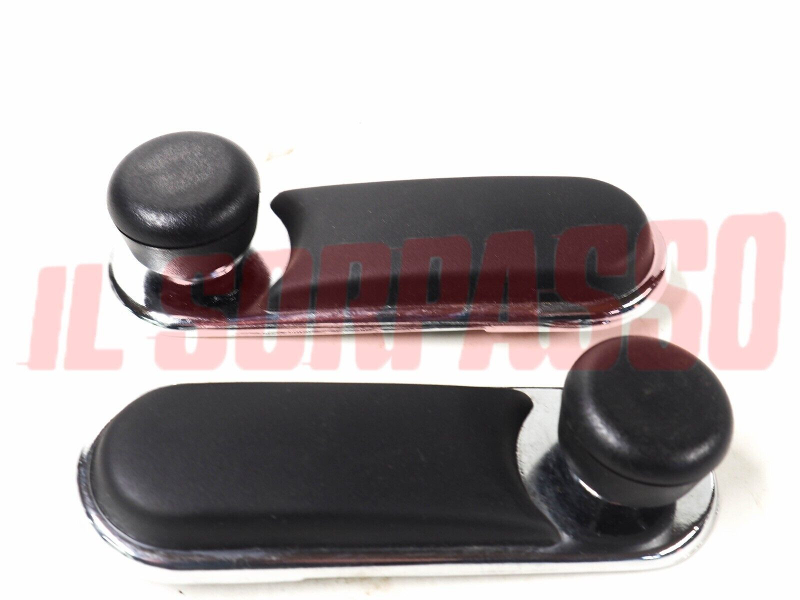 MANIGLIE ALZAVETRO DESTRA + SINISTRA FIAT 127 SPORT ORIGINALI CROMODORA