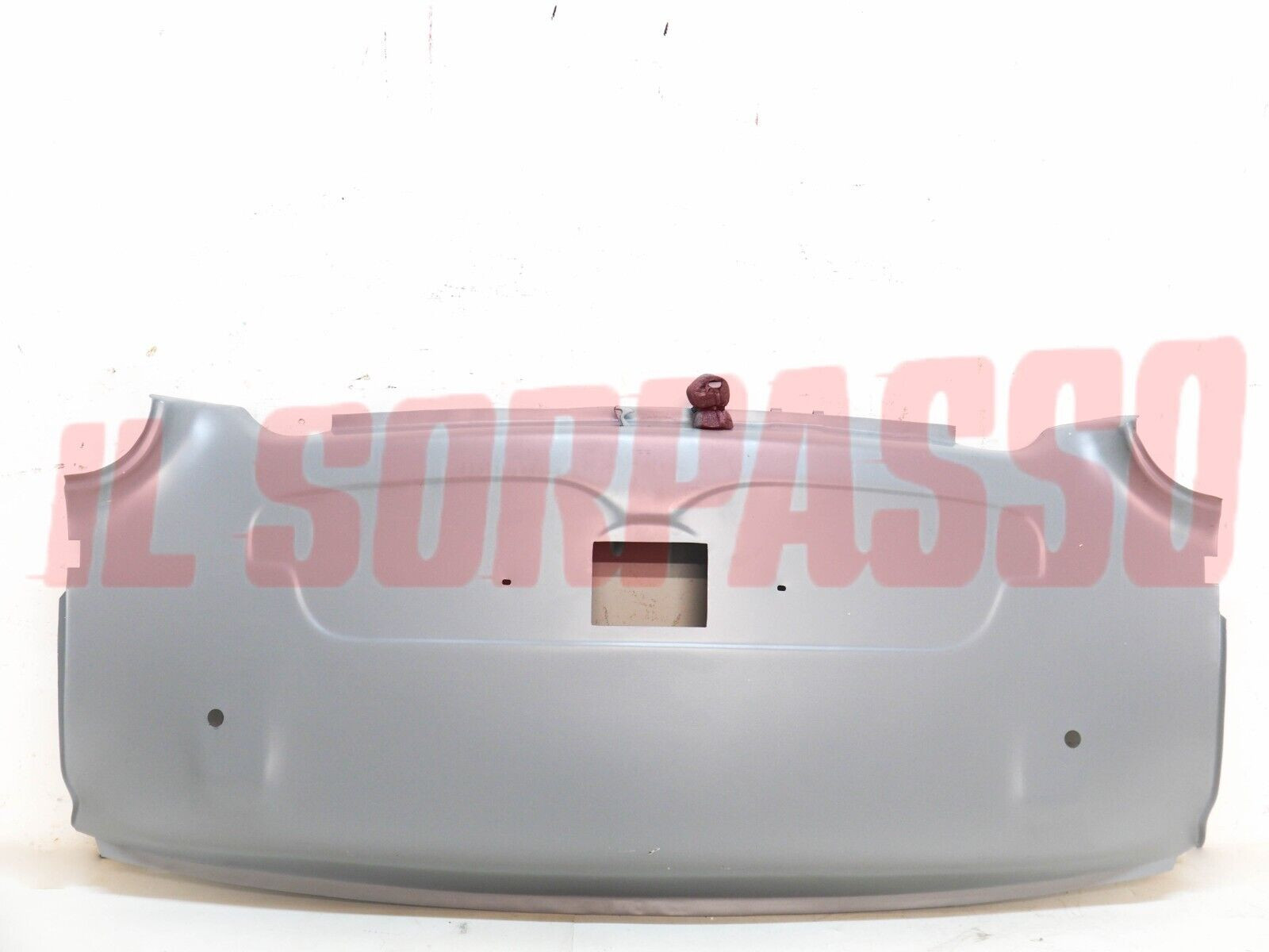 FRONTALE ANTERIORE CON FORO AUTOBIANCHI BIANCHINA PANORAMICA CABRIO BERLINA