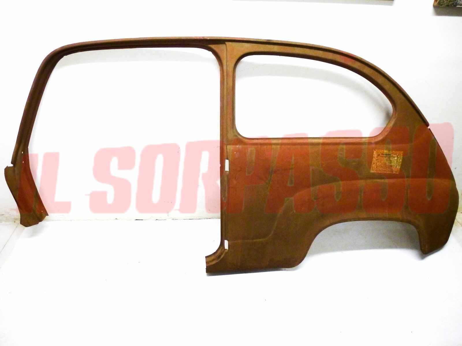 FIANCATA MONTANTE PORTA SINISTRA VANOPORTA  FIAT 600 PORTE AVANTI ORIGINALE