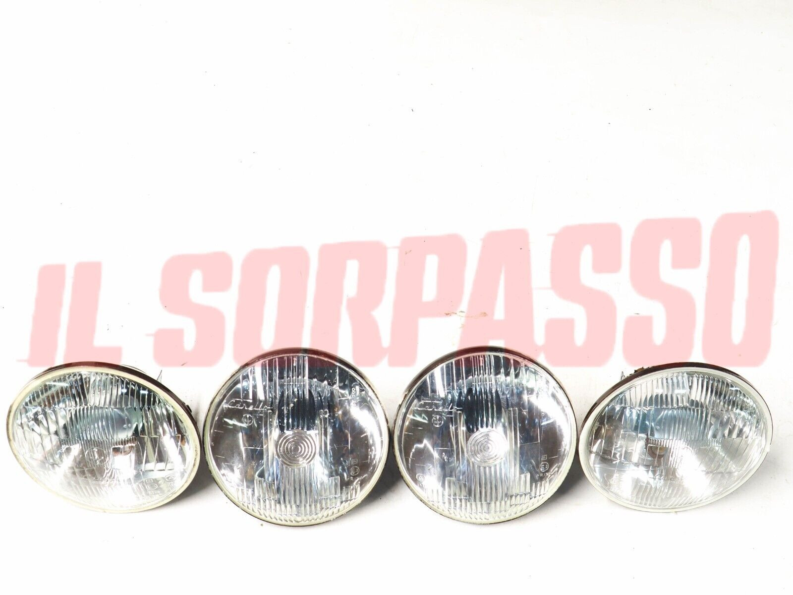 GRUPPI OTTICI FANALI FARI CARELLO LANCIA FULVIA COUPE 2 3 SERIE CON POSIZIONE