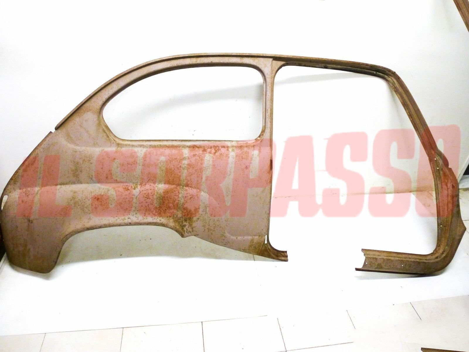 FIANCATA MONTANTE PORTA DESTRO VANOPORTA SOTTOPORTA FIAT 600 1 SERIE ORIGINAL