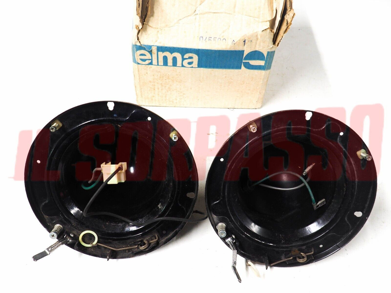 TAZZE FARI GRUPPI OTTICI 170 ELMA CON REGOLAZIONE FARO ALFA ROMEO GT 1750 2000