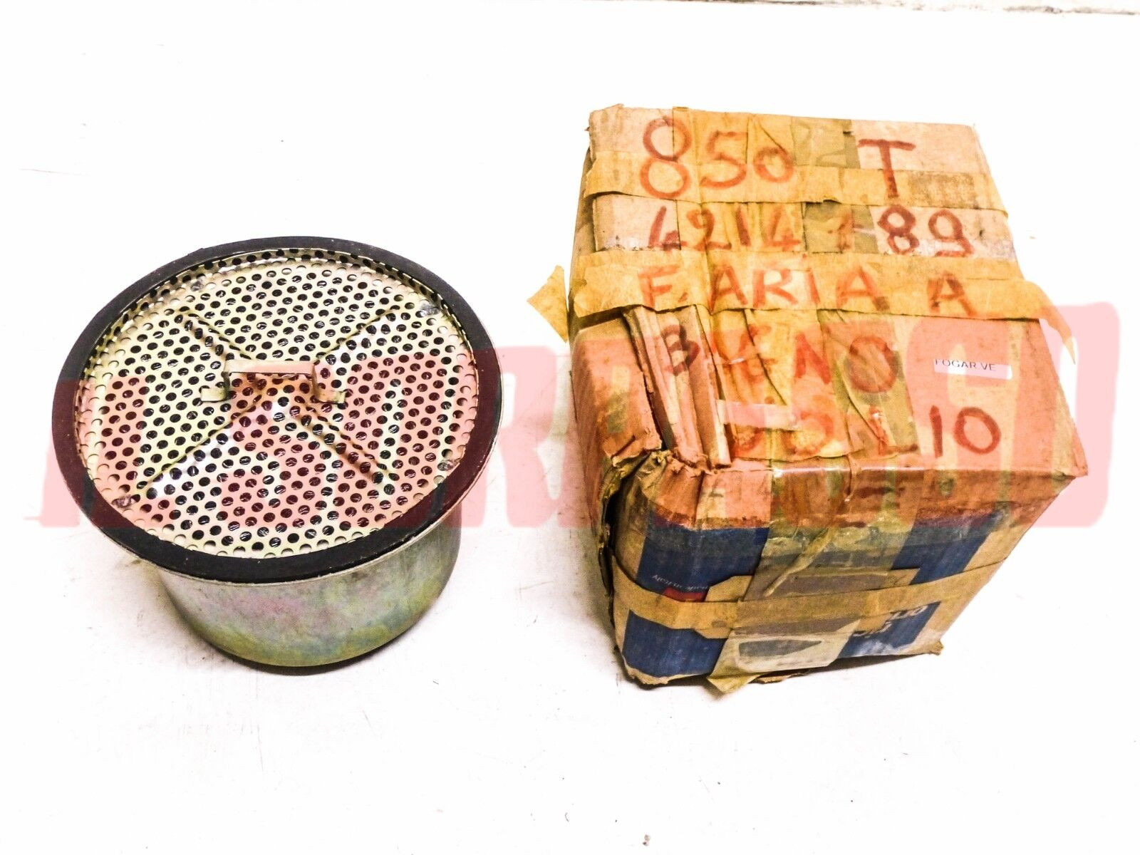 FILTRO ARIA A BAGNO D'OLIO FIAT 850 T PULMINO - FURGONE FAMILIARE  ORIGINALE