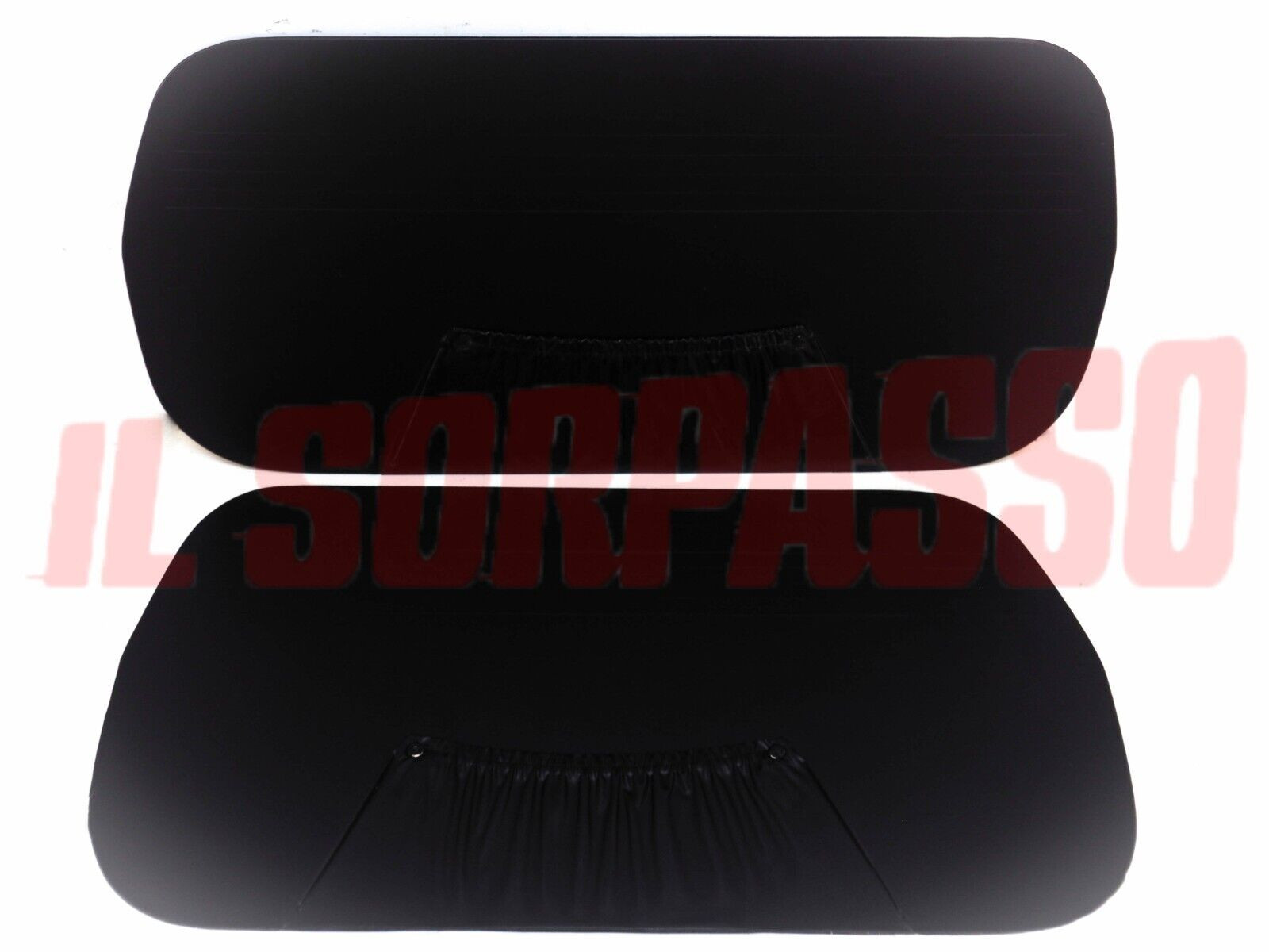 PANNELLI PORTA CONTROVENTO ANTERIORI NERI FIAT 600 E 750 ORIGINALI DX DIFETTATO