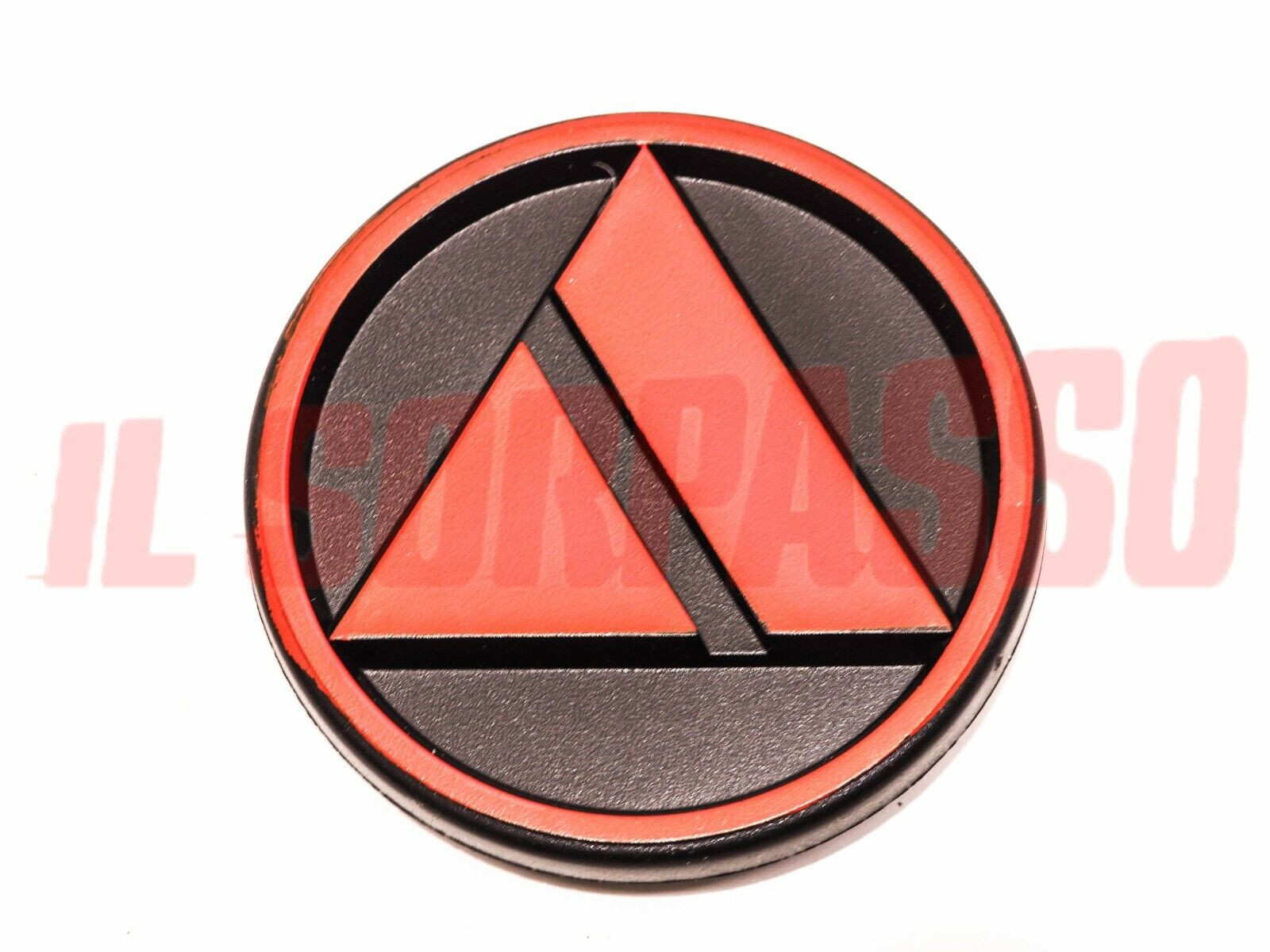 STEMMA SCRITTA FREGIO MASCHERINA AUTOBIANCHI A112 ABARTH 4 5 6 7 SERIE ORIGINALE