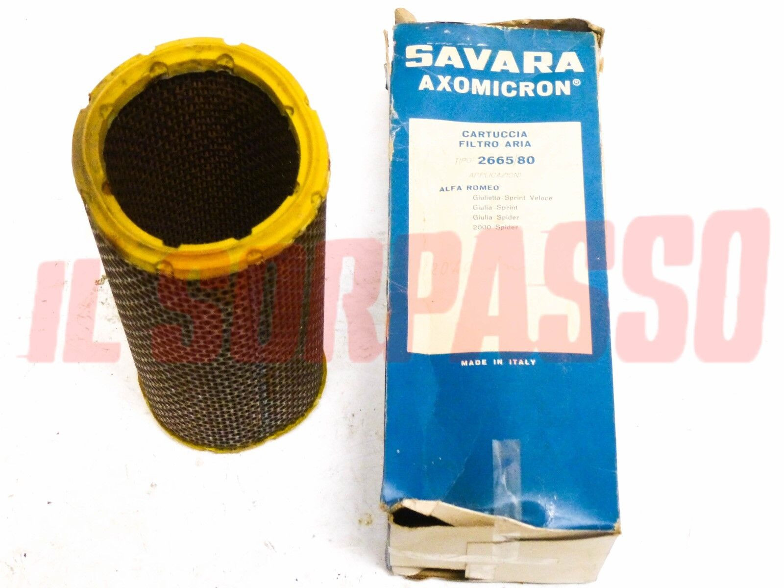 FILTRO ARIA ALFA ROMEO GIULIETTA + GIULIA SPRINT VELOCE - GIULIA + 2000 SPIDER