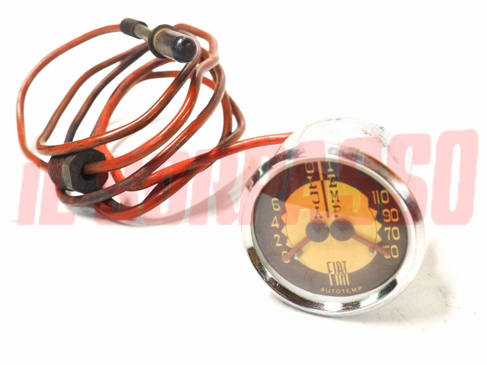 STRUMENTO ACQUA OLIO CRUSCOTTO FIAT 1100 103 + TV + FUORISERIE ACCESSORIO