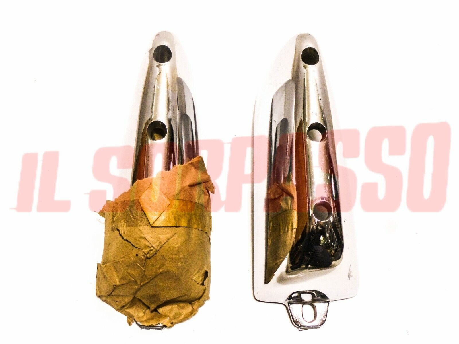 ROSTRI PARAURTI POSTERIORI BIANCHINA PANORAMICA ORIGINALI CON DIFETTI