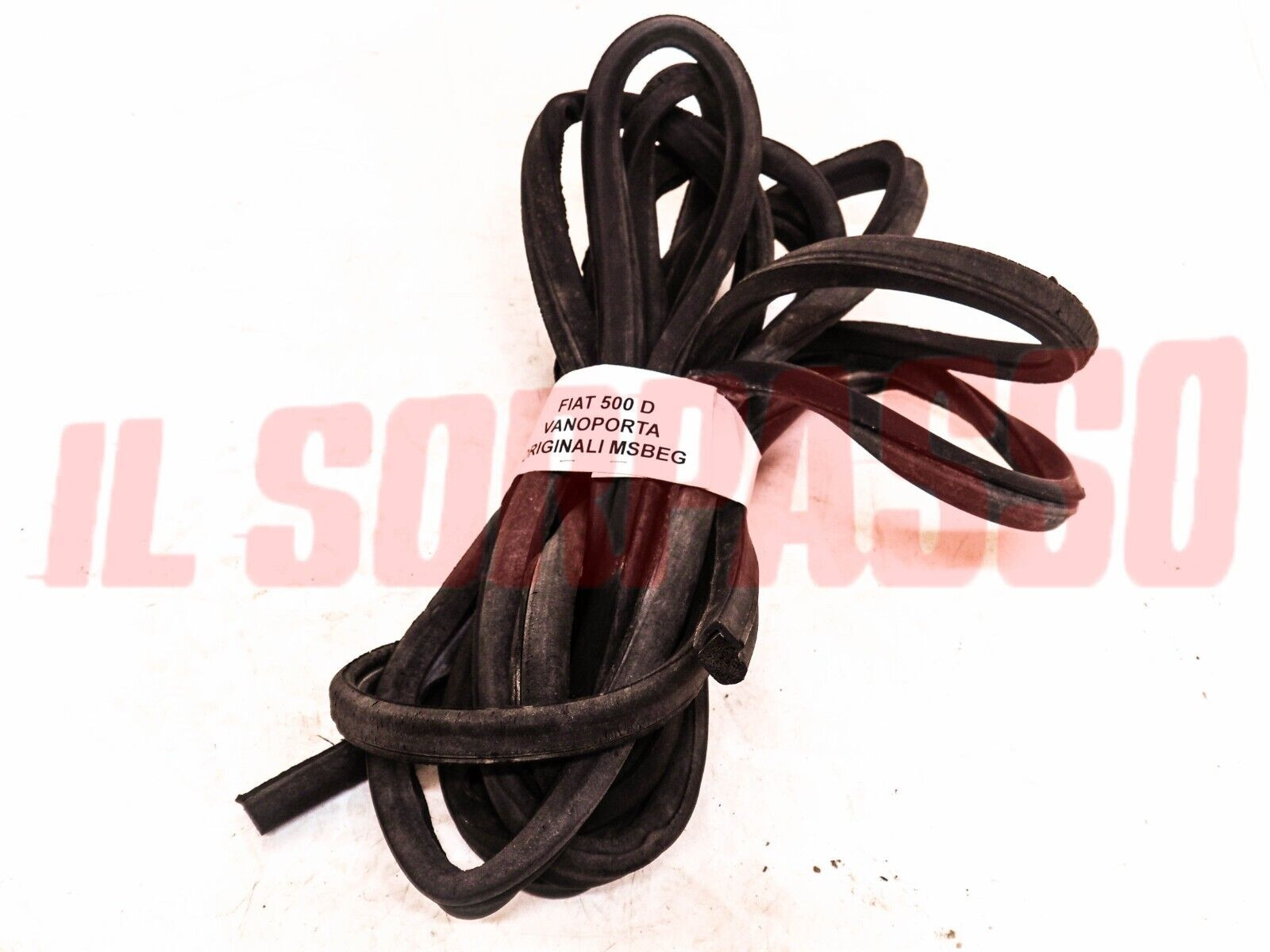 GUARNIZIONI VANO PORTA DESTRA + SINISTRA FIAT NUOVA 500 D ORIGINALI IN SPUGNA