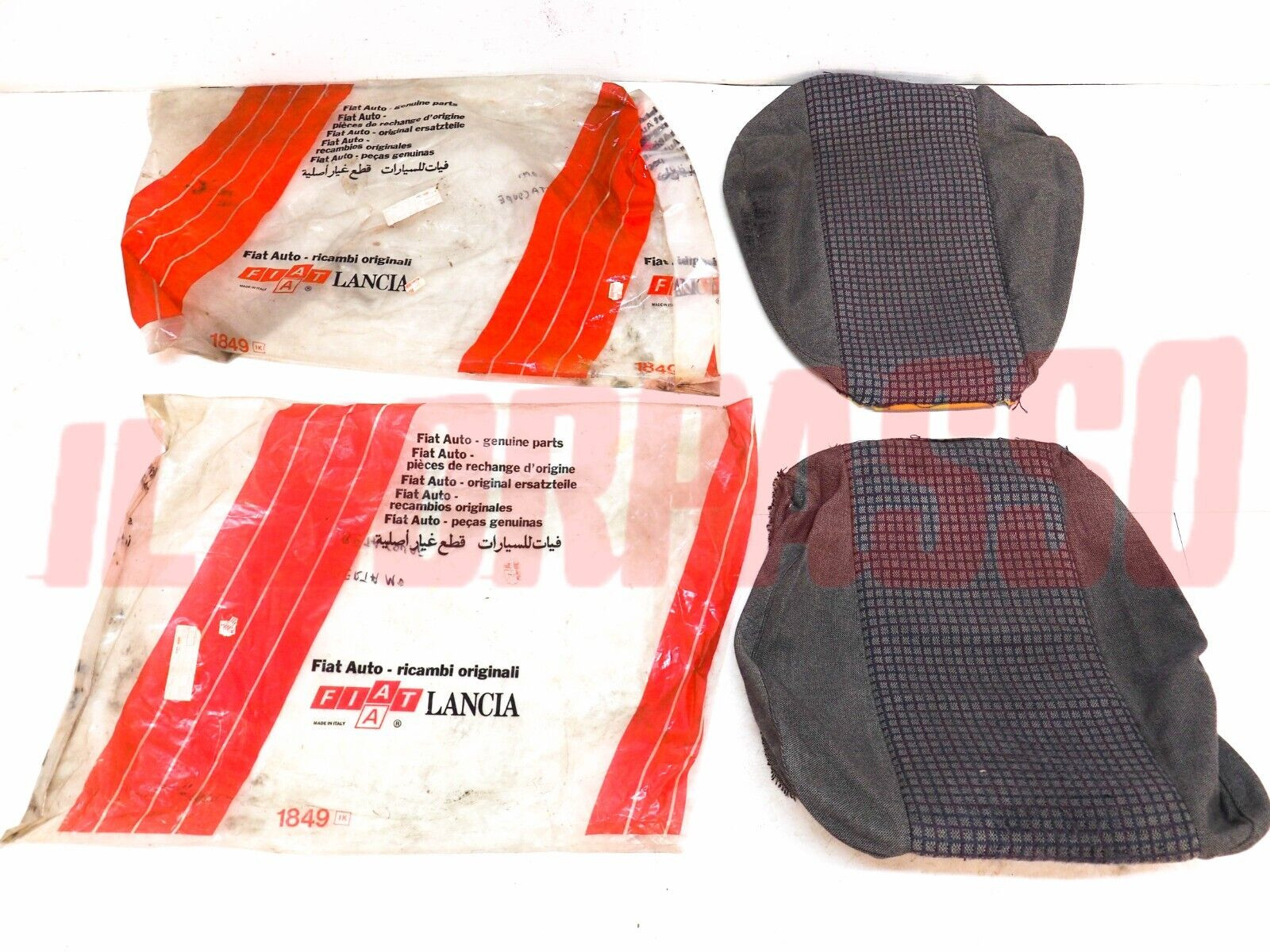 TAPPEZZERIA SCHIENALE + SEDUTA SEDILE ANTERIORE LANCIA BETA COUPE ORIGINALE
