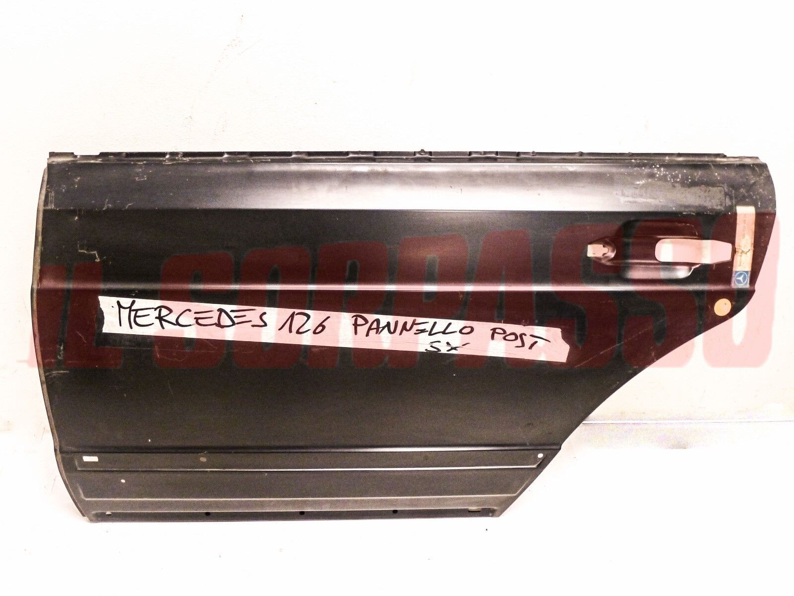 FOGLIO ESTERNO PORTA POSTERIORE SINISTRA MERCEDES 126 ORIGINALE