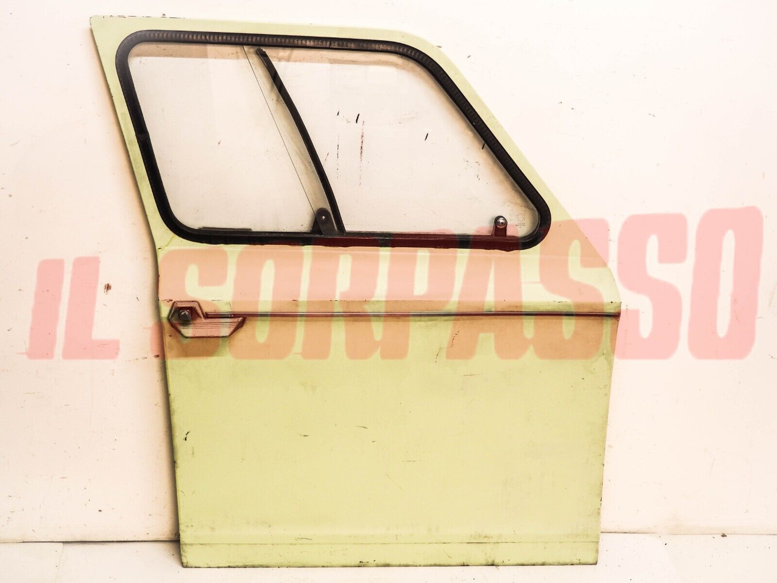 PORTA PORTIERA ANTERIORE DESTRA VETRI SCORREVOLI PANNELLO MANIGLIE CITROEN DYANE