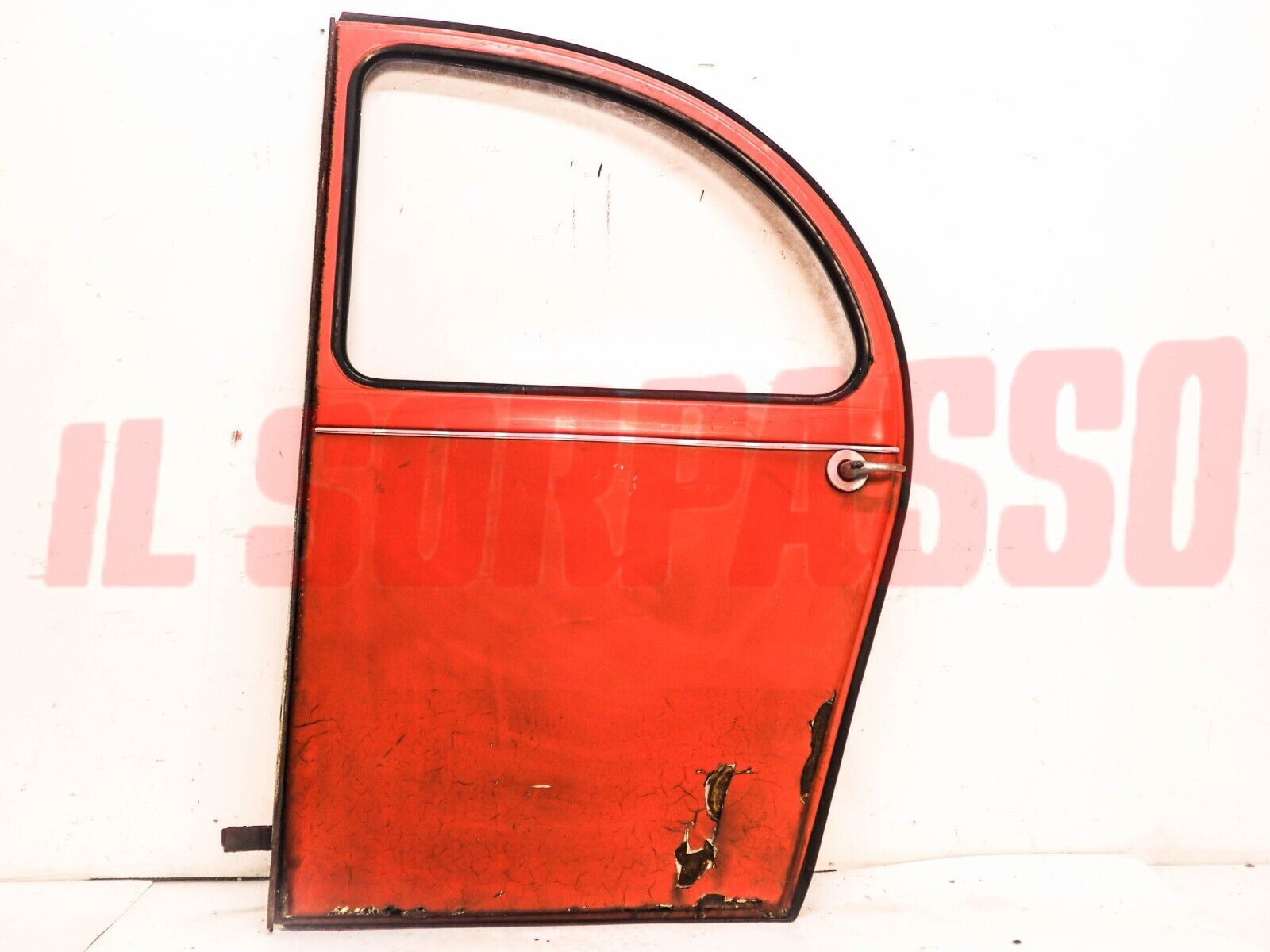 PORTA PORTIERA POSTERIORE SINISTRA VETRO PANNELLO MANIGLIA CITROEN 2 CV CAVALLI