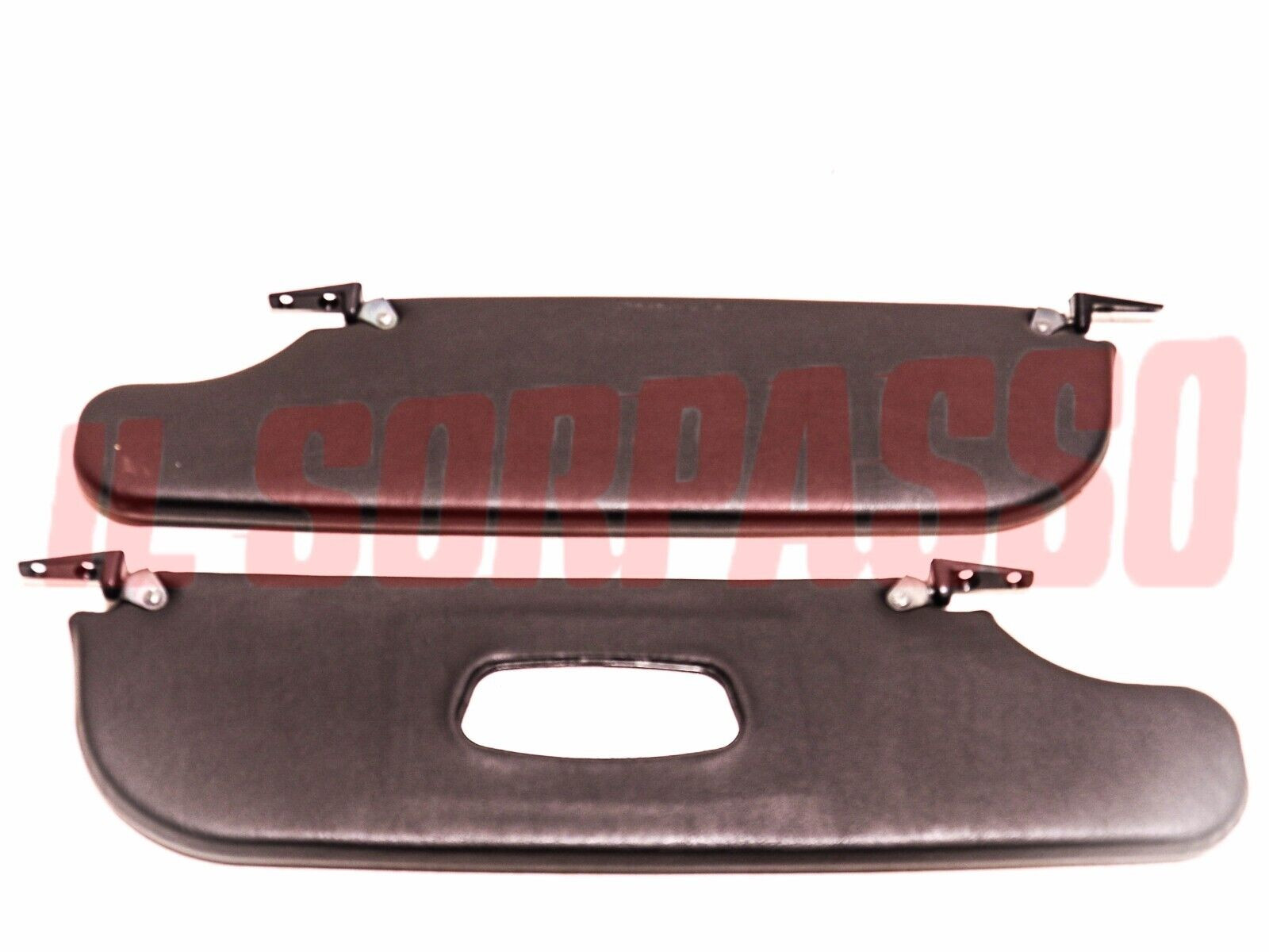 ALETTE ANTINE PARASOLE DESTRA + SINISTRA ALFA ROMEO DUETTO FIAT 124 SPIDER SPORT