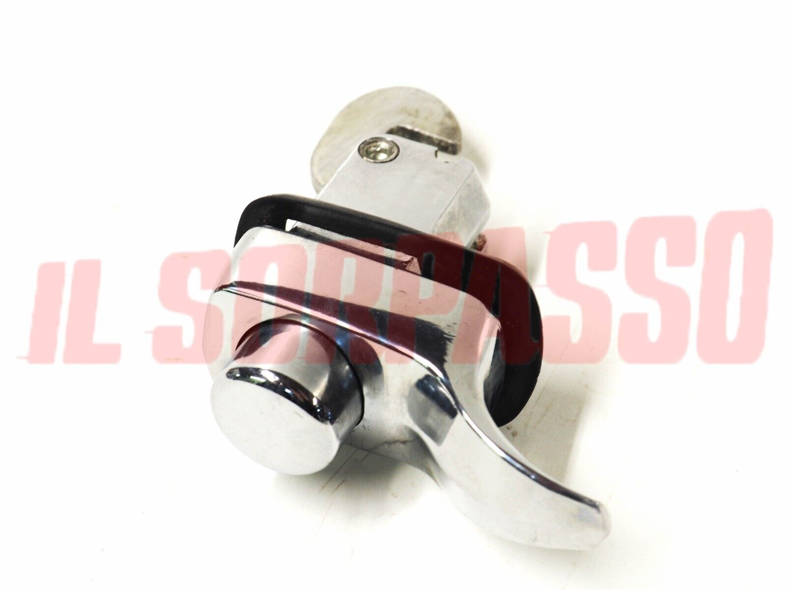 PULSANTE CROMATO SERRATURA COFANO POSTERIOR VOLKSWAGEN MAGGIOLONE BERLINA CABRIO