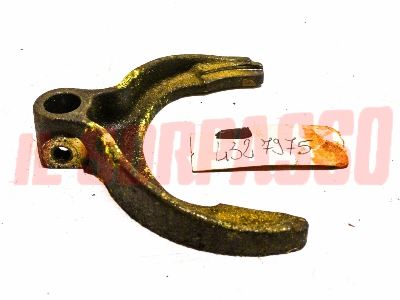 FORCELLA CAMBIO 1-2 VELOCITA' FIAT CAMPAGNOLA AR76 132 ARGENTA ORIGINALE 4327975