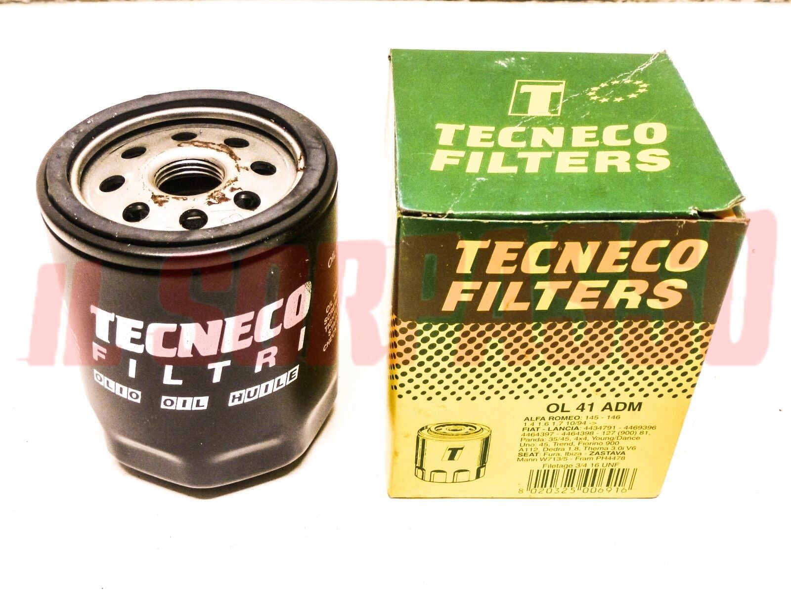 FILTRO OLIO FIAT AUTOBIANCHI A112 + ABARTH - FIAT PANDA 30 45