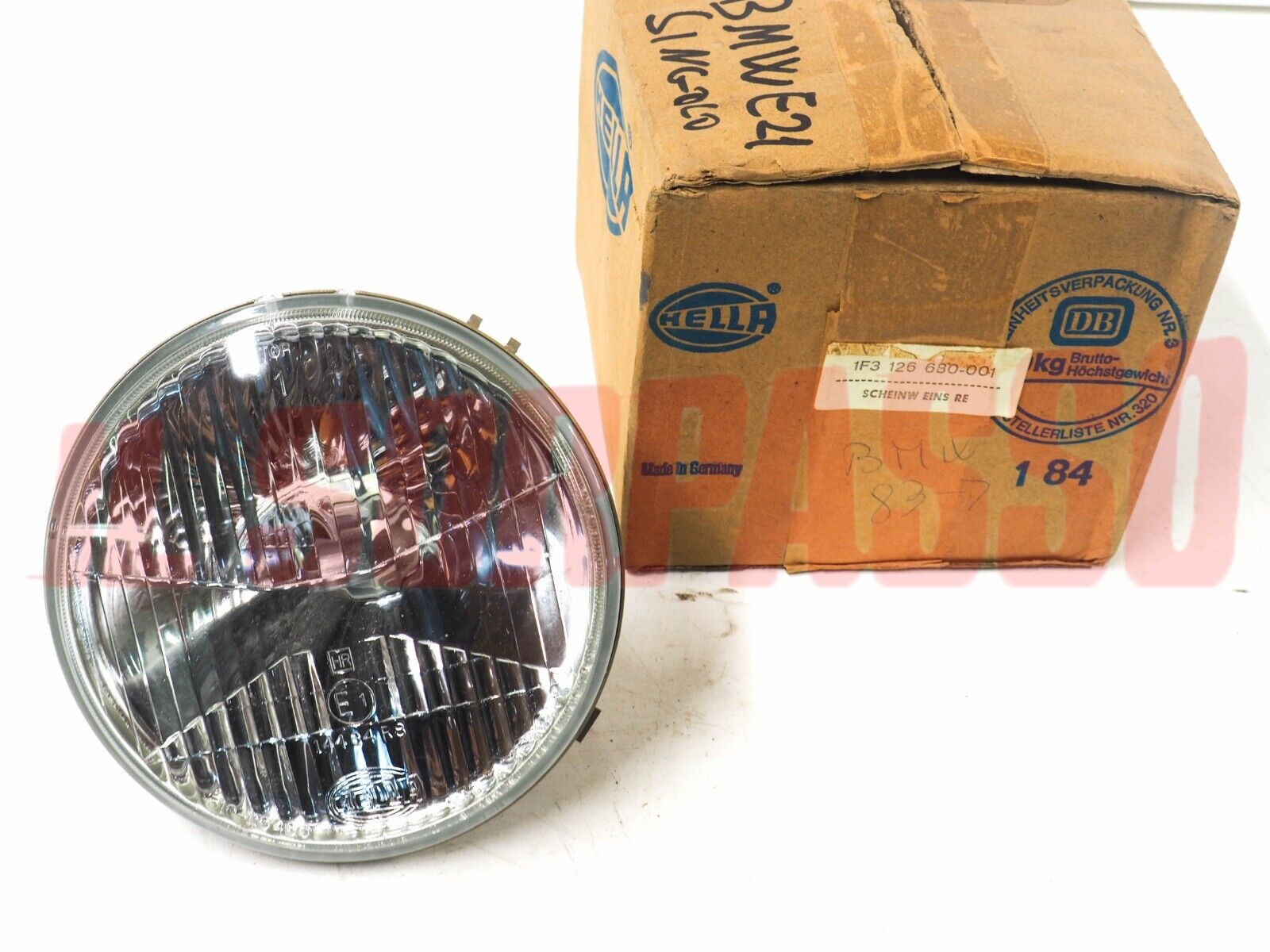 FARO FANALE GRUPPO OTTICO BMW E21 DAL 1983 ORIGINALE HELLA