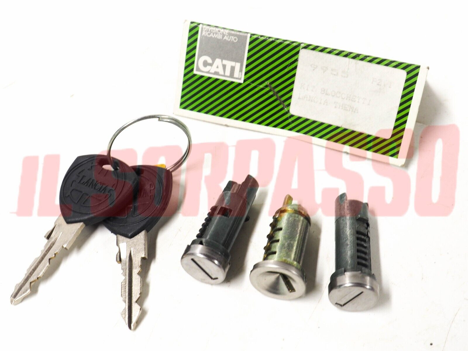 KIT IMPARIGLIO CHIAVI BLOCCHETTI PORTE LANCIA THEMA - 8.32 ORIGINALI