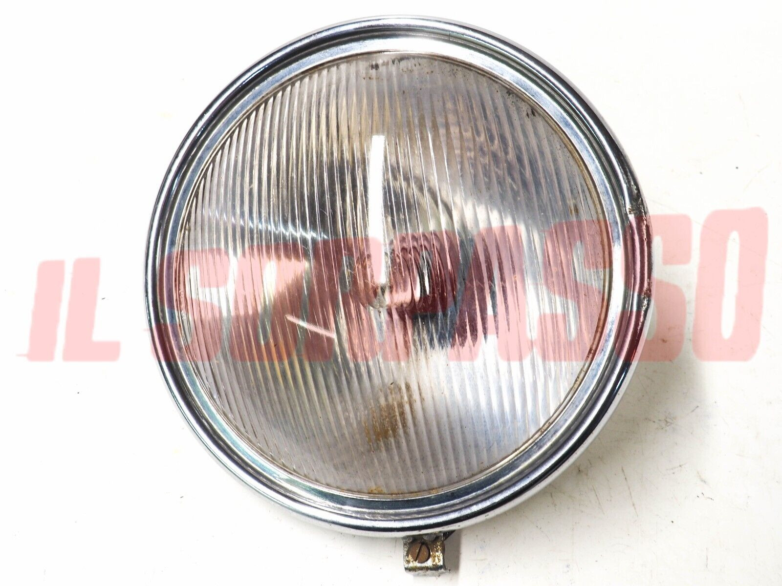 GRUPPO OTTICO FANALE FARO CORNICE PORTA LAMPADA FIAT BALILLA ORIGINALE CARELLO