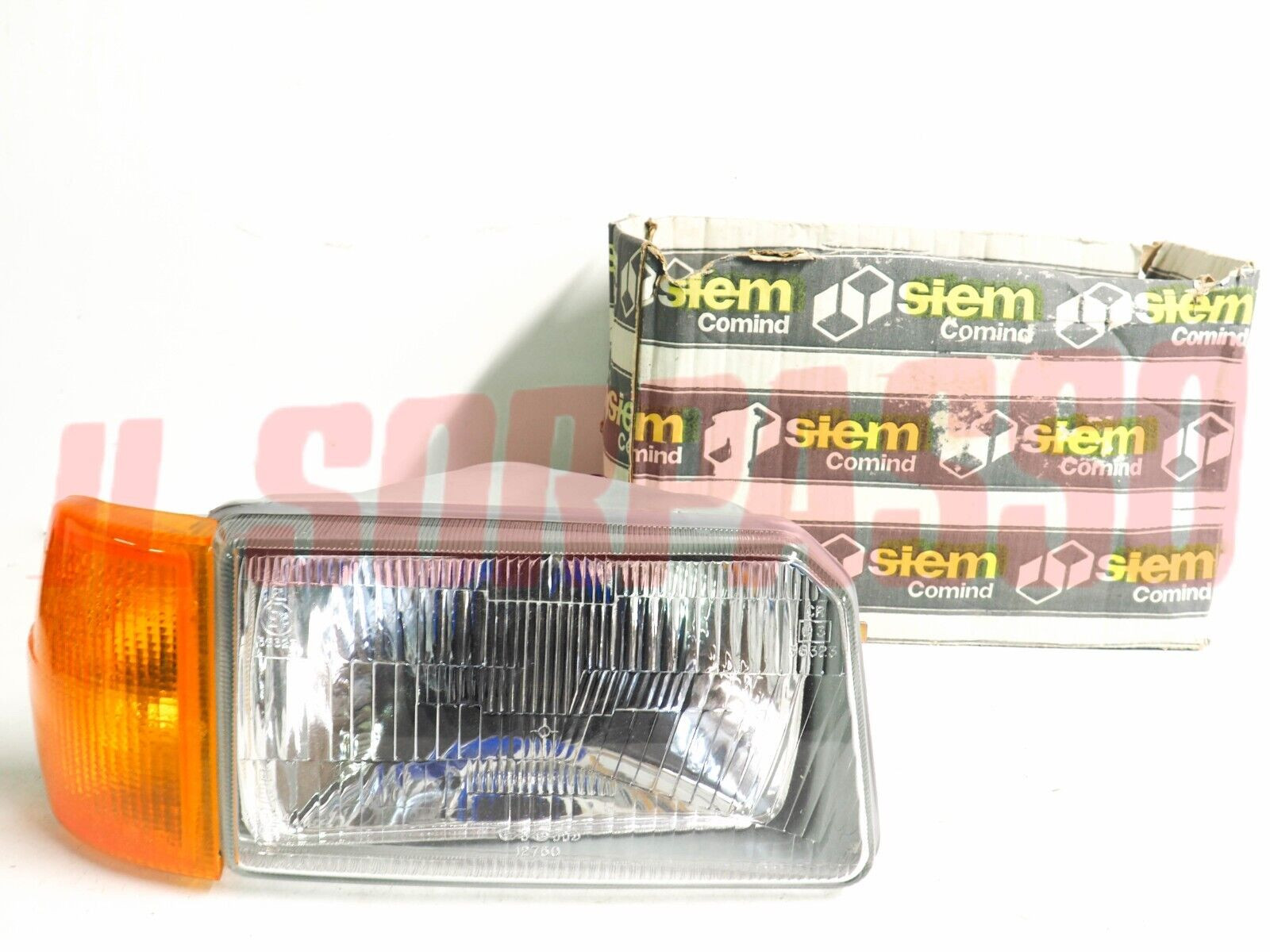 GRUPPO OTTICO FANALE FARO DESTRO + FRECCIA ALFA ROMEO ALFA SUD 3 SERIE SIEM