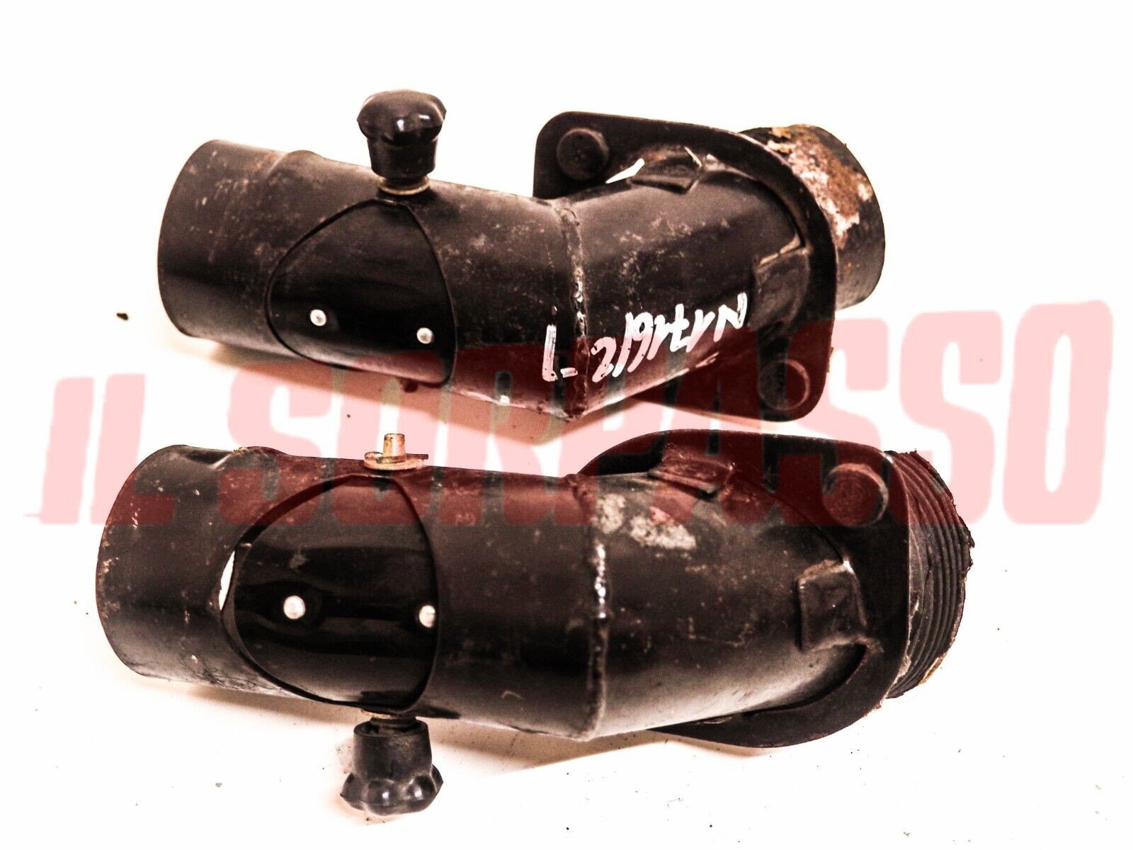 BOCCHETTE AREAZIONE CRUSCOTTO FIAT 500 F L R GIARDINIERA ORIGINALI IN METALLO