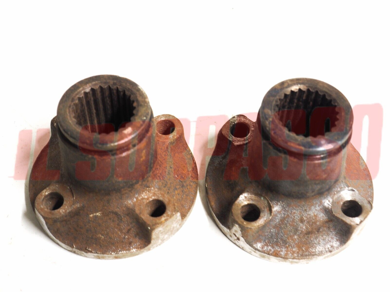 COPPIA MANICOTTI SCORREVOLI SEMIASSI RUOTA TRACCE FITTE FIAT 600 D 750 ORIGINALI