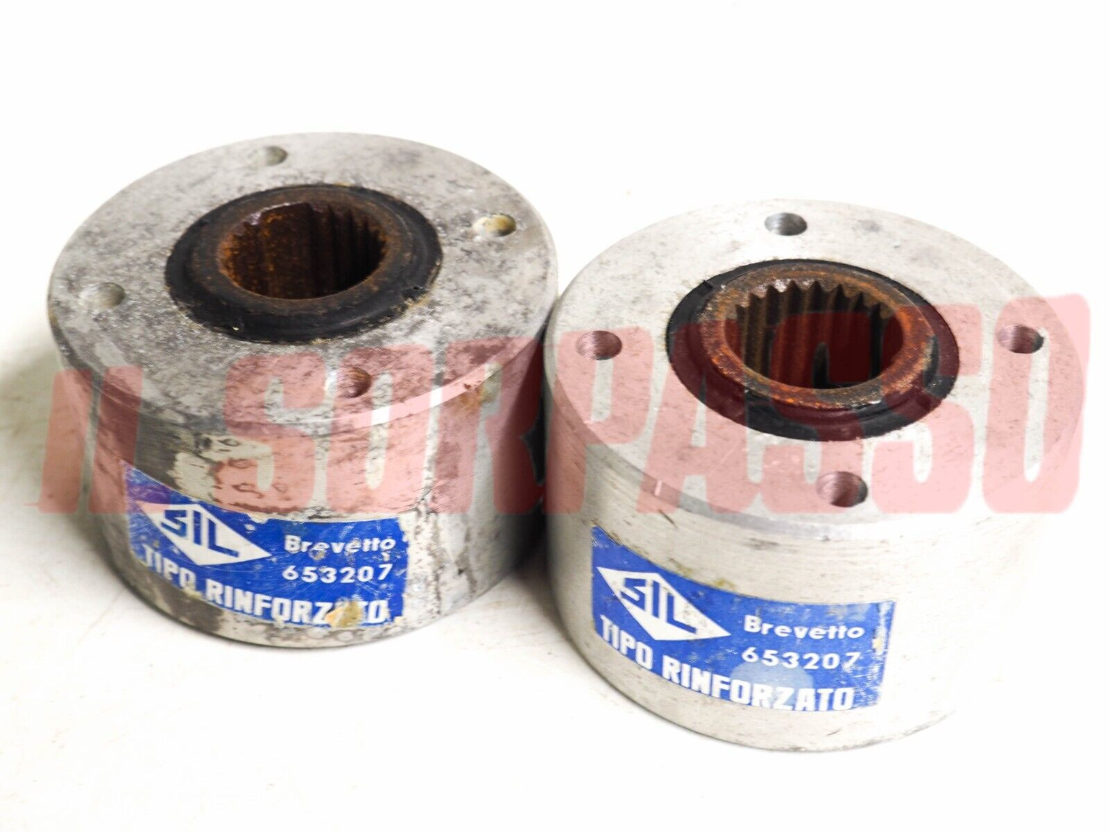 GIUNTI SEMIASSI TRACCE FITTE FIAT 500 F L R 600 D E 126 ORIGINALI SIL RINFORZATI