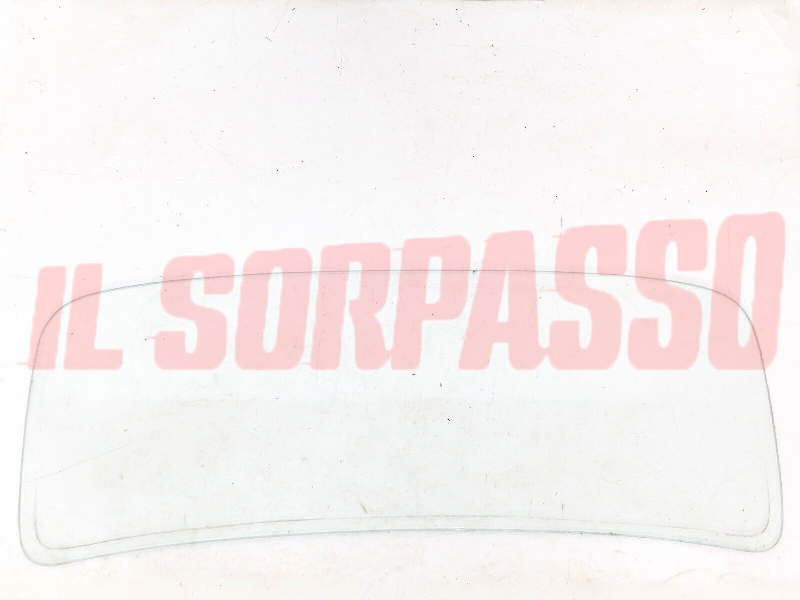 VETRO PARABREZZA ANTERIORE CON GRAFFI FIAT TOPOLINO 500 A B C  BELVEDERE SECURIT