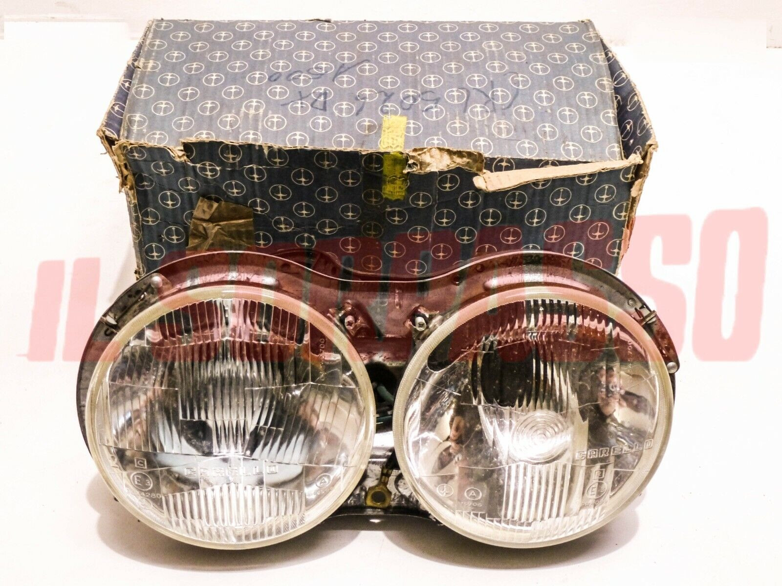 GRUPPI OTTICI FANALI FARI DESTRO FIAT 850 FAMILIARE 1300 1500 BERLINA 2S CARELLO