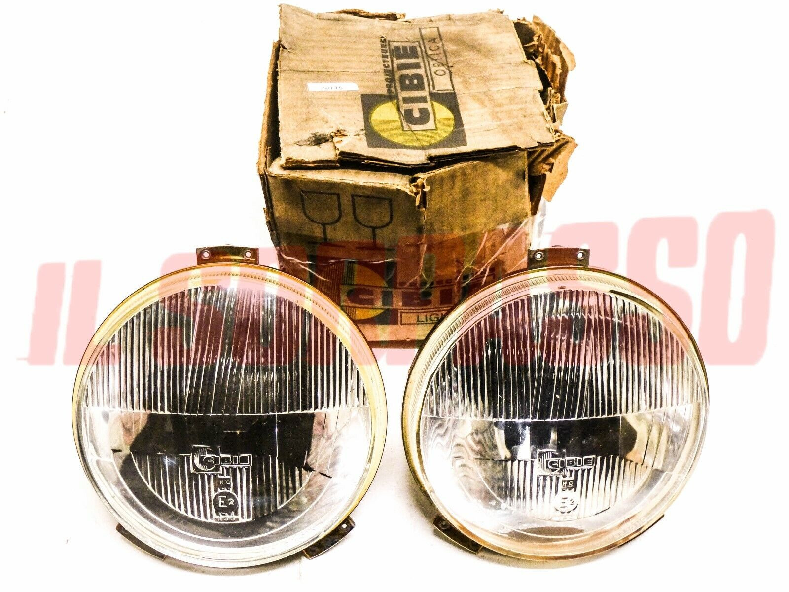 GRUPPI OTTICI FANALI FARI LANCIA BETA BERLINA COUPE CIBIE' ORIGINALI