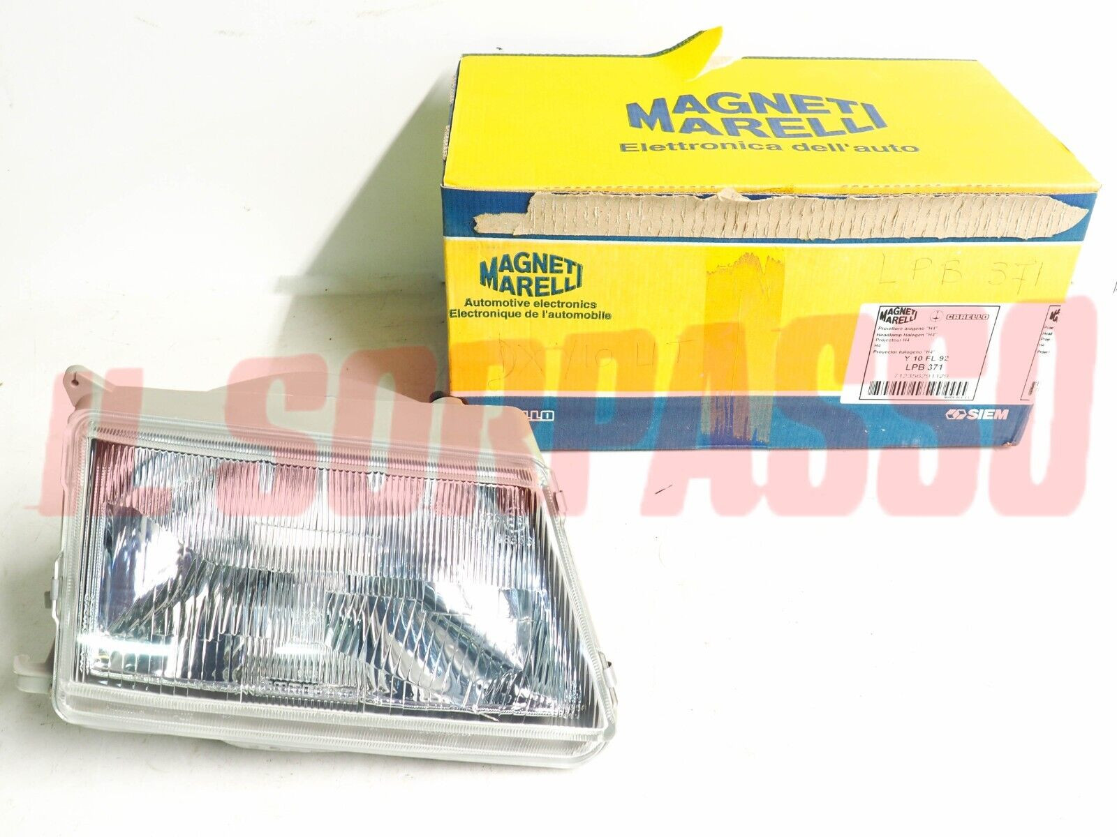 GRUPPO OTTICO SINISTRO FANALE FARO AUTOBIANCHI Y10 FL CARELLO ORIGINALE 92-95